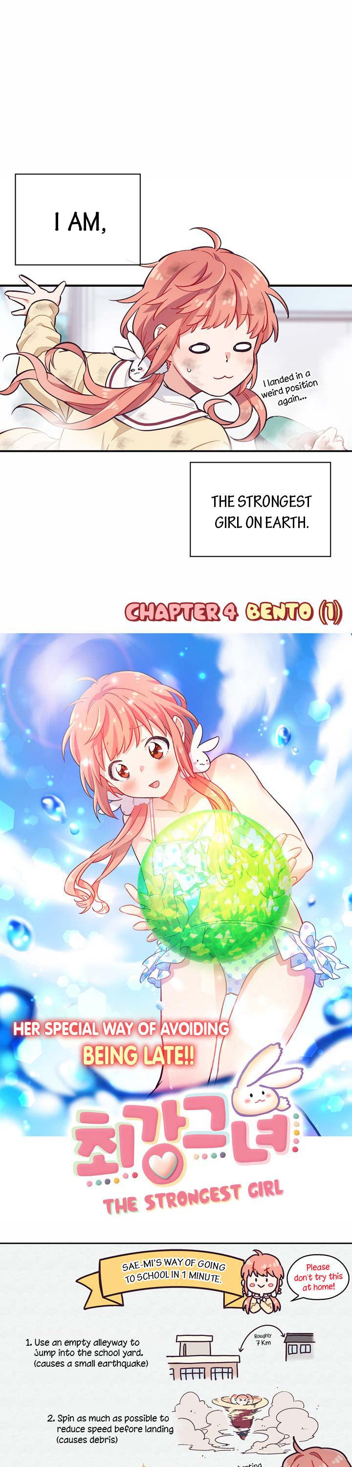 The Strongest Girl Chapter 4 page 7 - Chapter 4 : Bento (1)