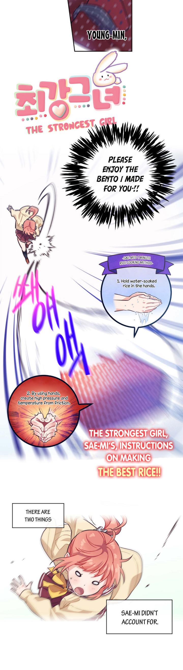 The Strongest Girl Chapter 6 page 4 - Chapter 6 : Bento (3)