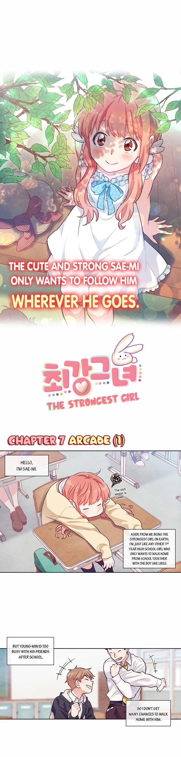 The Strongest Girl Chapter 7 page 4 - Chapter 7 : Arcade (1)