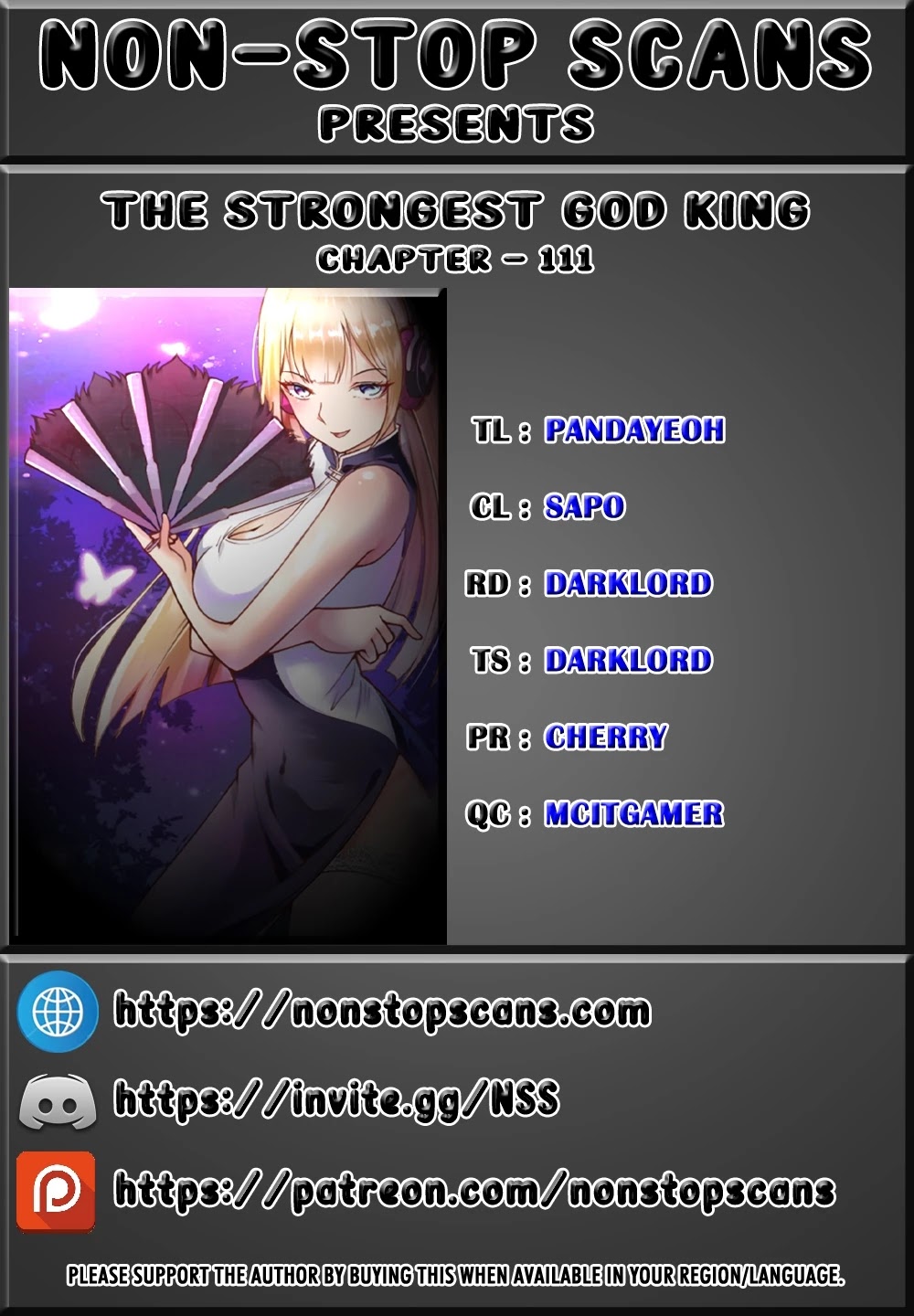 The Strongest God King Chapter 111 page 1 - Chapter 111