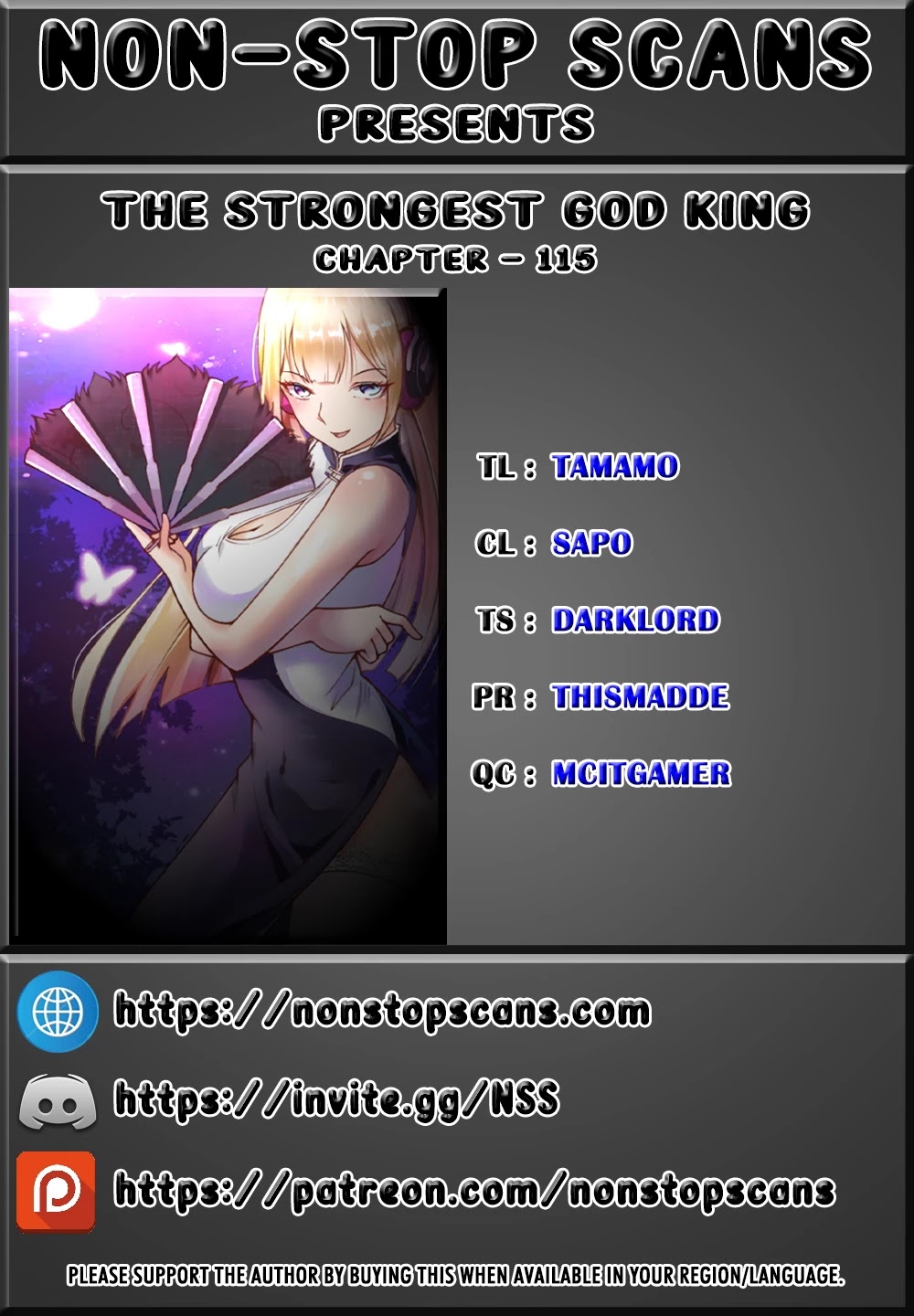 The Strongest God King Chapter 115 page 1 - Chapter 115