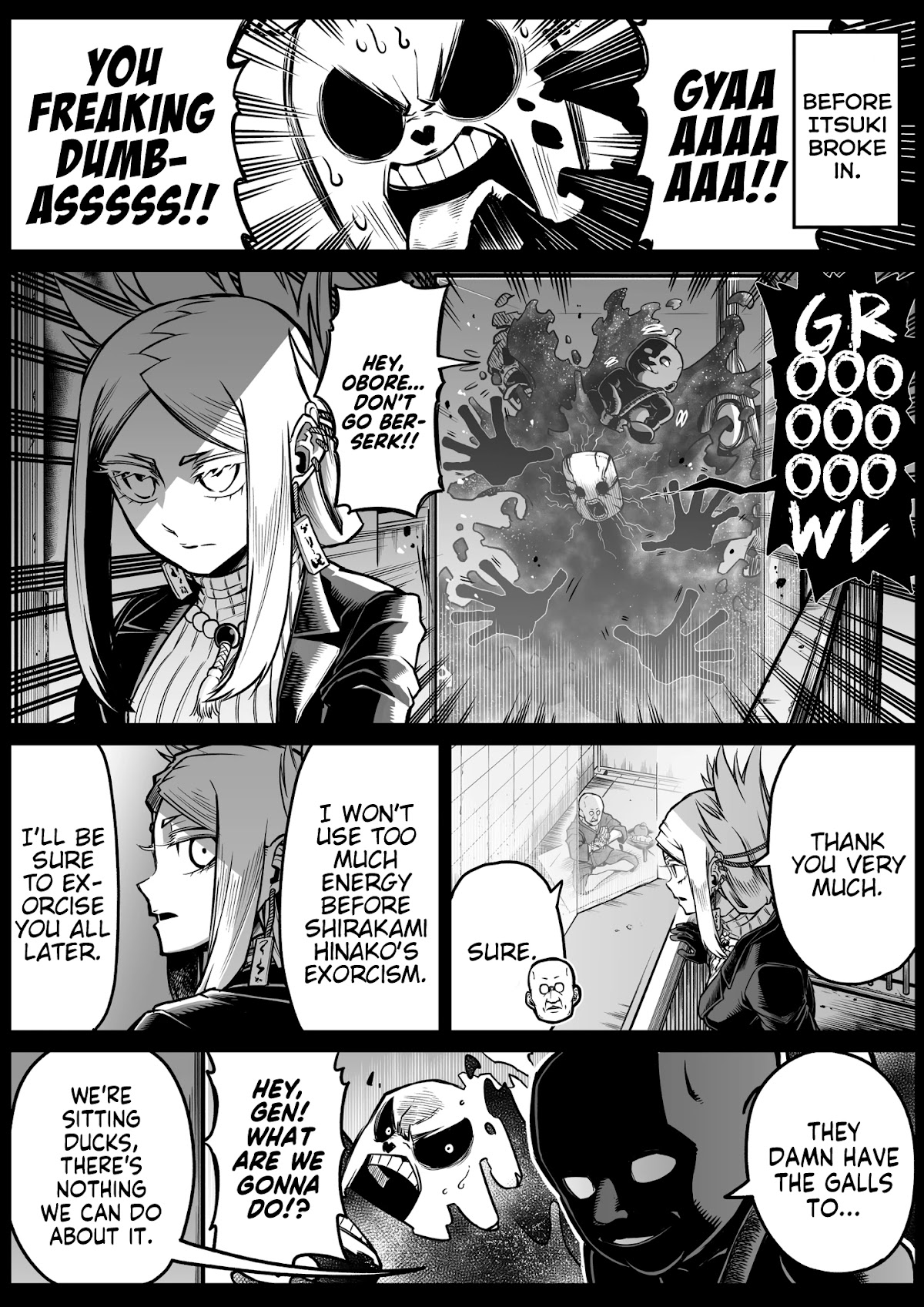 The Strongest Haunted House and the Guy With No Spiritual Sense Chapter 15 page 1 - Chapter 15