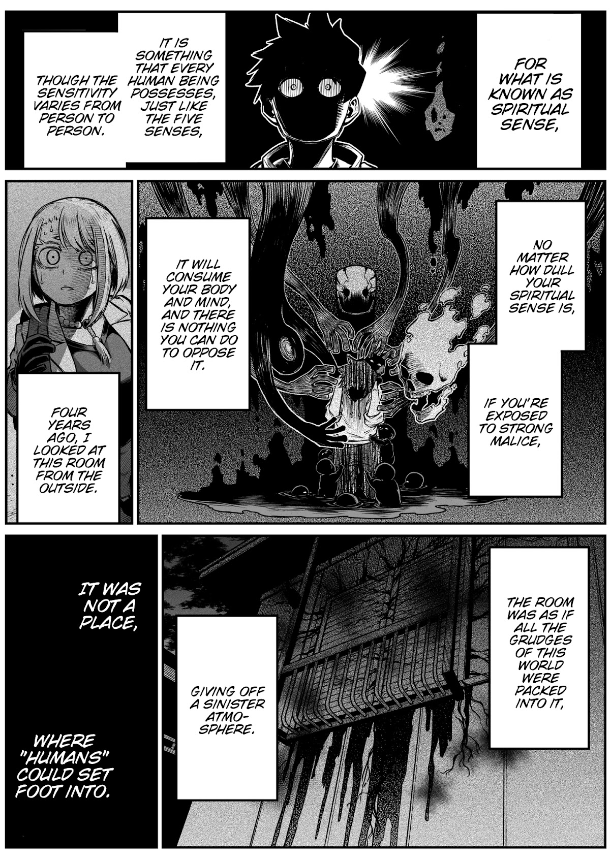The Strongest Haunted House and the Guy With No Spiritual Sense Chapter 16 page 1 - Chapter 16