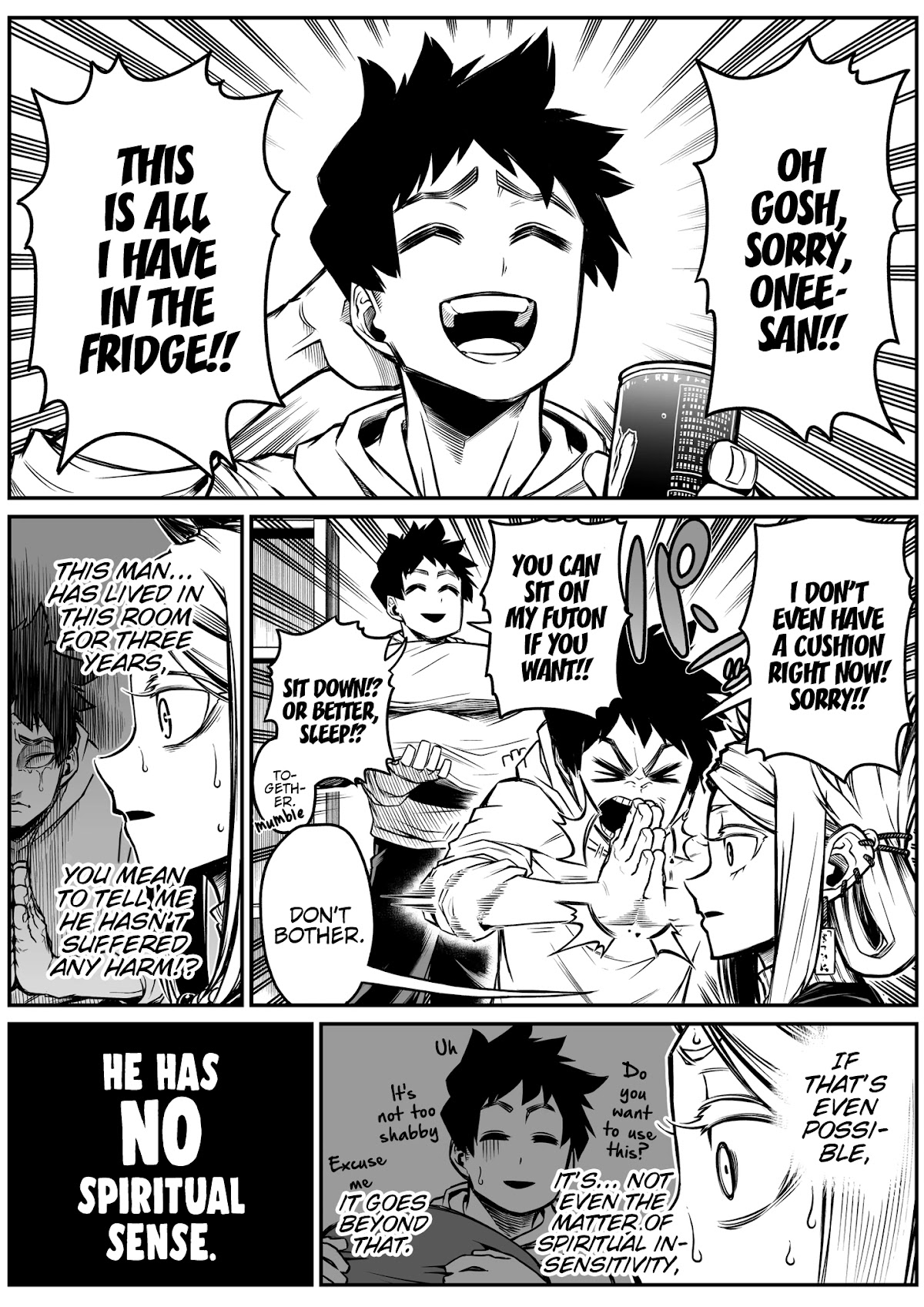 The Strongest Haunted House and the Guy With No Spiritual Sense Chapter 16 page 2 - Chapter 16