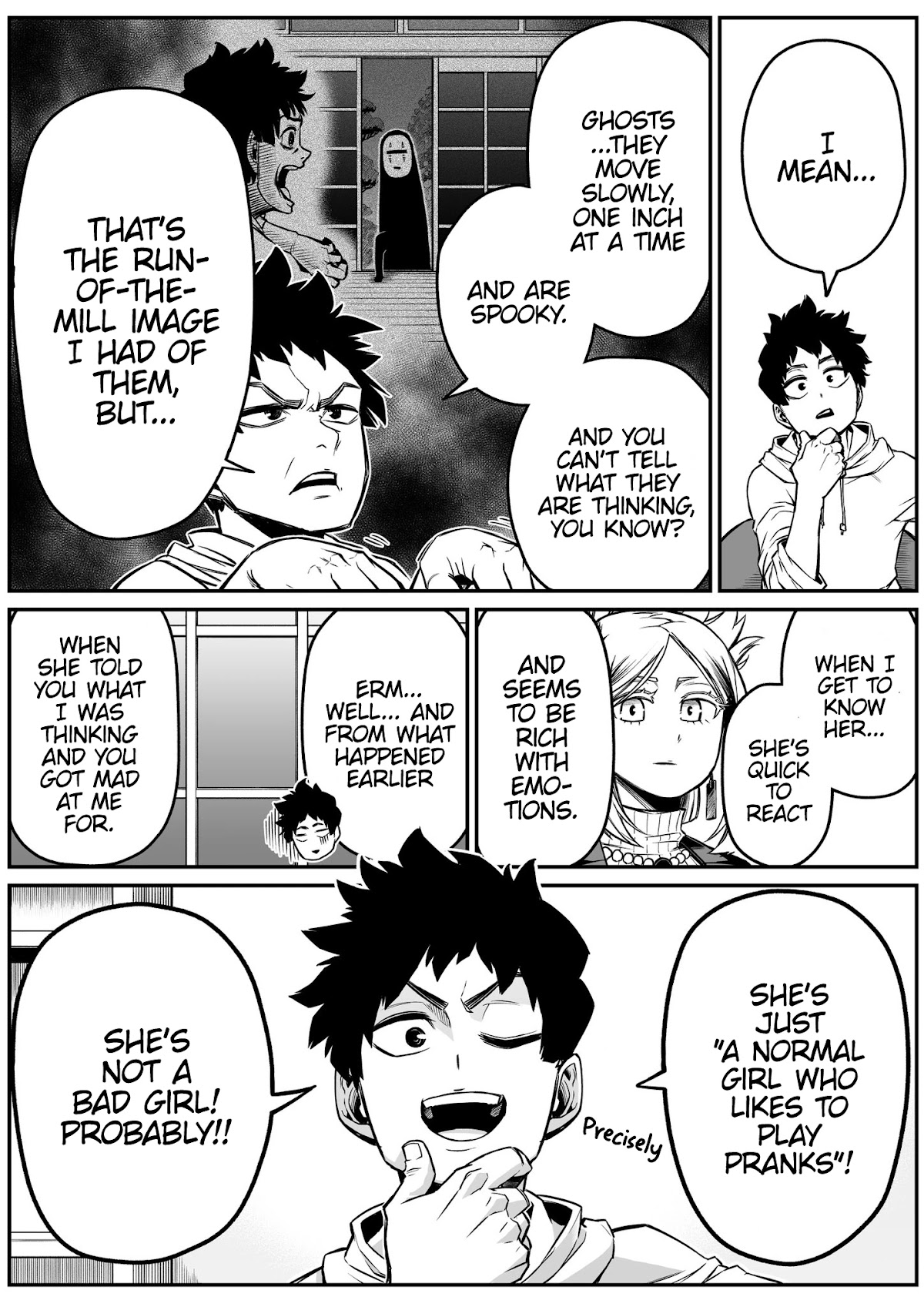 The Strongest Haunted House and the Guy With No Spiritual Sense Chapter 22 page 6 - Chapter 22