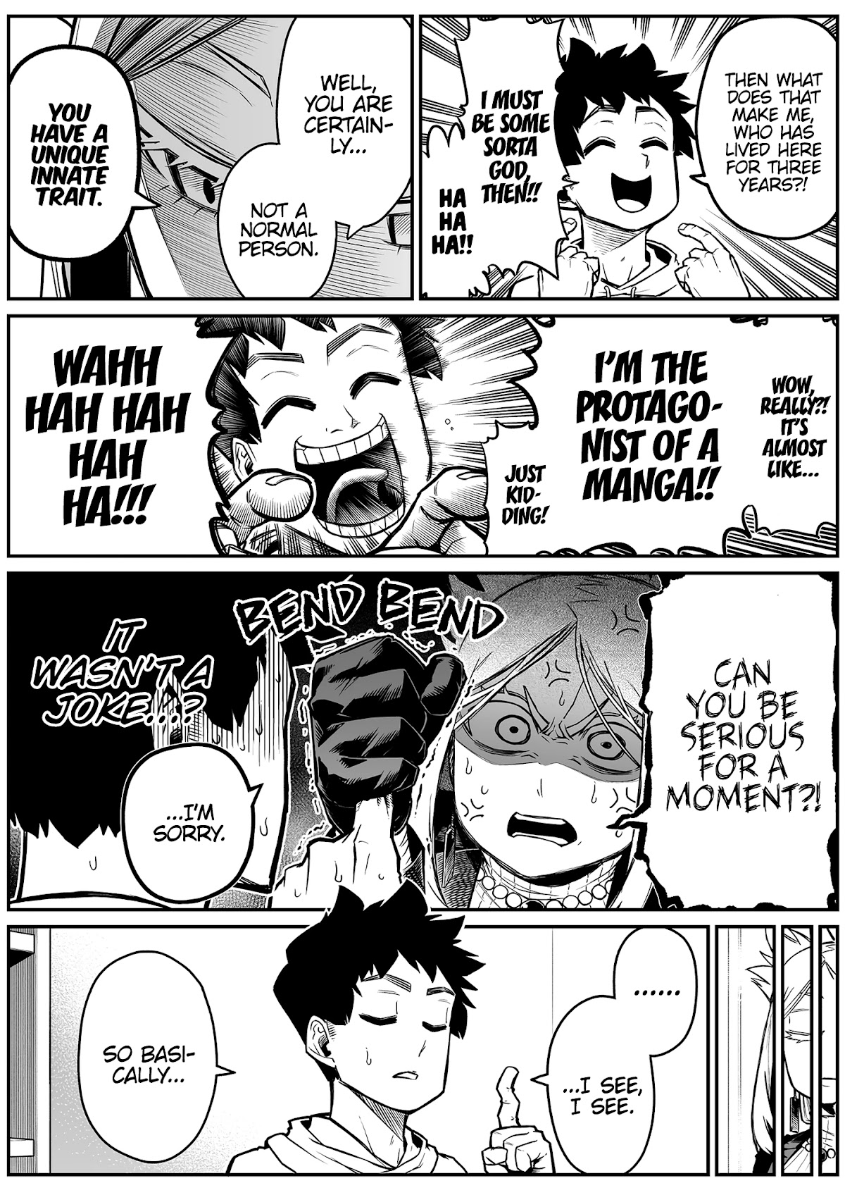 The Strongest Haunted House and the Guy With No Spiritual Sense Chapter 23 page 3 - Chapter 23