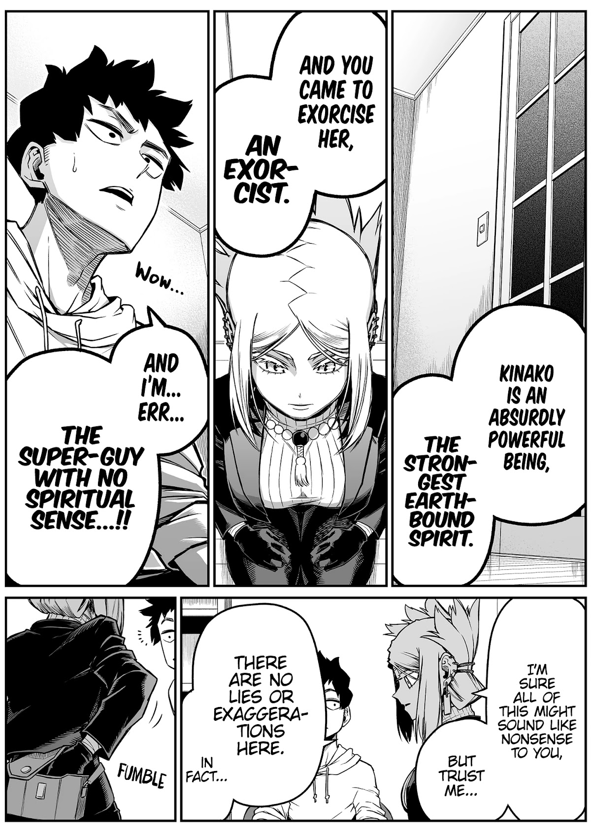 The Strongest Haunted House and the Guy With No Spiritual Sense Chapter 23 page 4 - Chapter 23