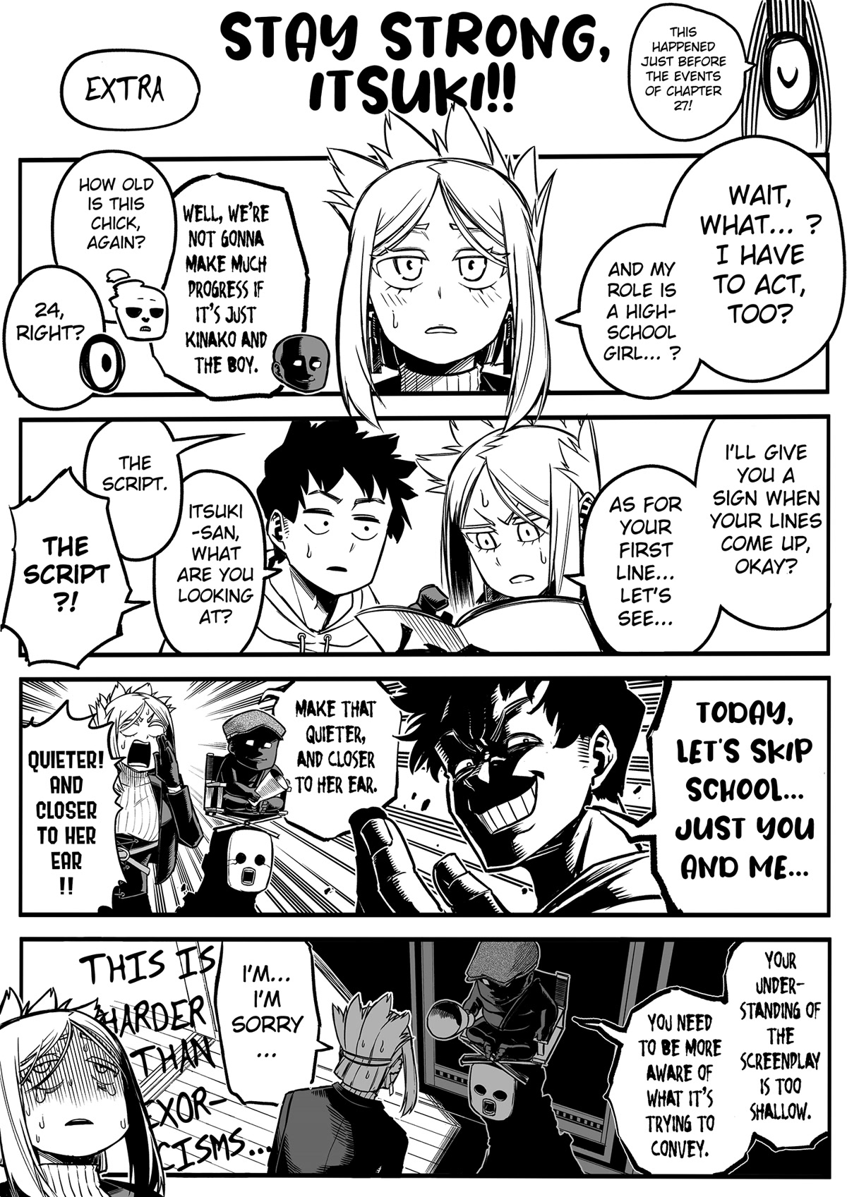 The Strongest Haunted House and the Guy With No Spiritual Sense Chapter 28.1 page 1 - Chapter 28.1