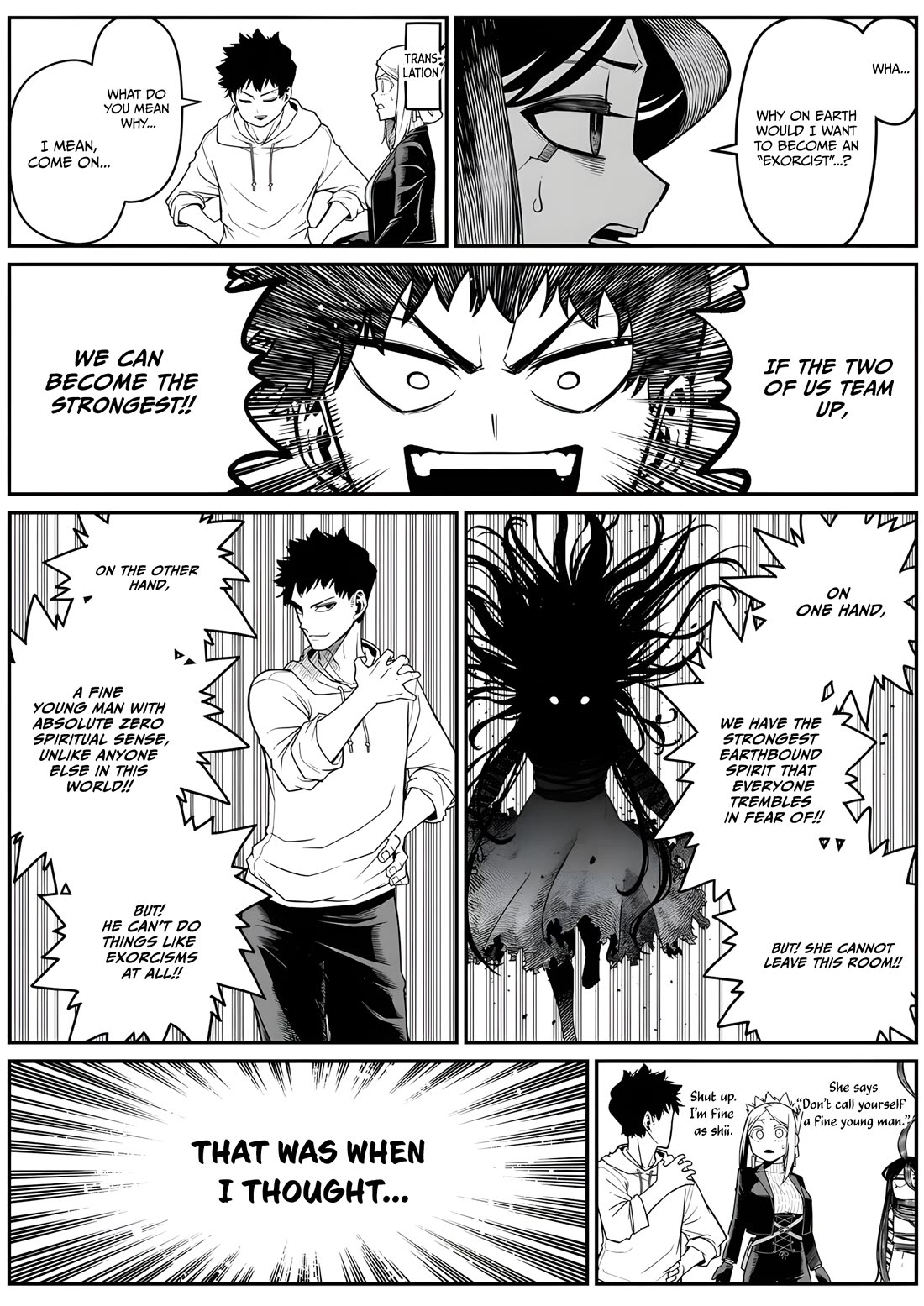 The Strongest Haunted House and the Guy With No Spiritual Sense Chapter 38 page 4 - Chapter 38
