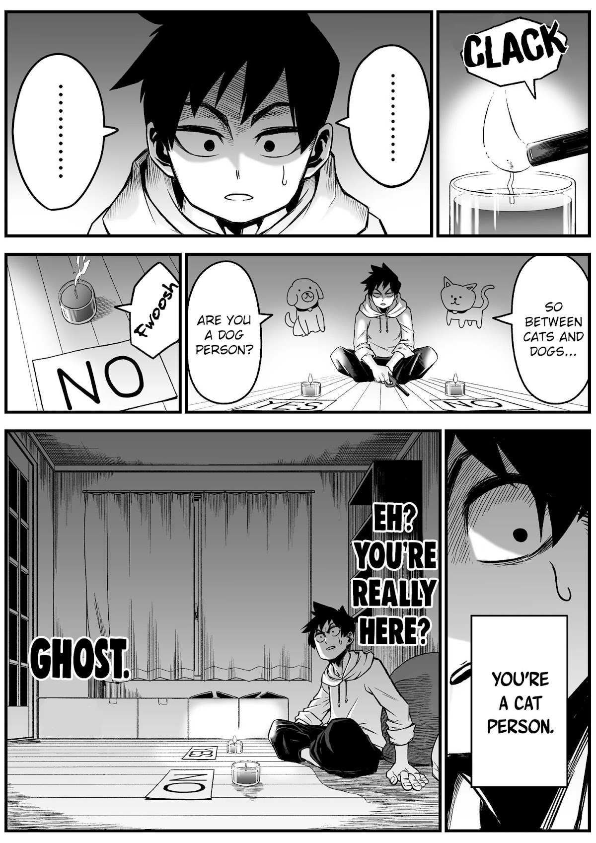 The Strongest Haunted House and the Guy With No Spiritual Sense Chapter 6 page 1 - Chapter 6