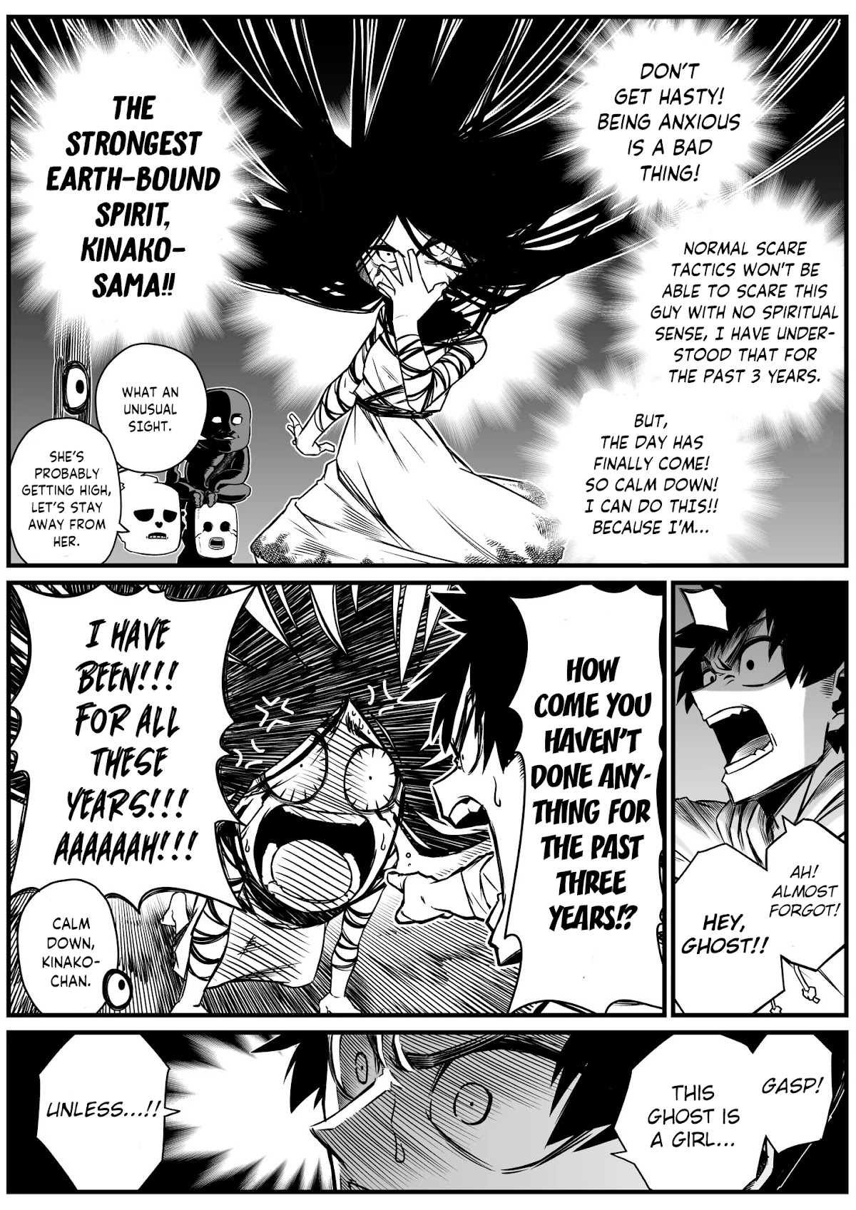 The Strongest Haunted House and the Guy With No Spiritual Sense Chapter 7 page 1 - Chapter 7