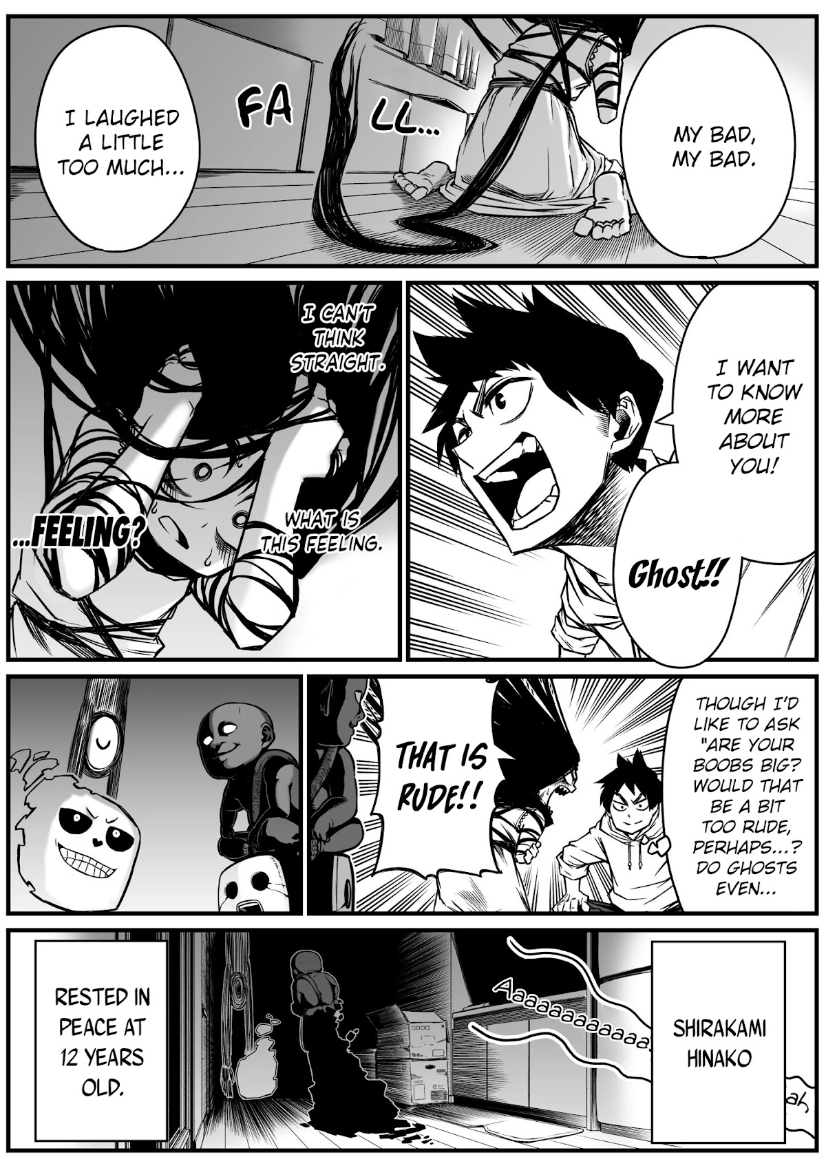 The Strongest Haunted House and the Guy With No Spiritual Sense Chapter 8 page 1 - Chapter 8
