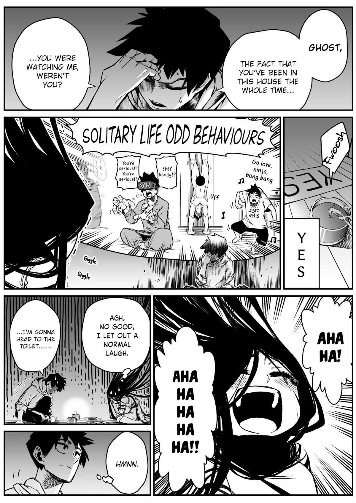 The Strongest Haunted House and the Guy With No Spiritual Sense Chapter 9 page 1 - Chapter 9