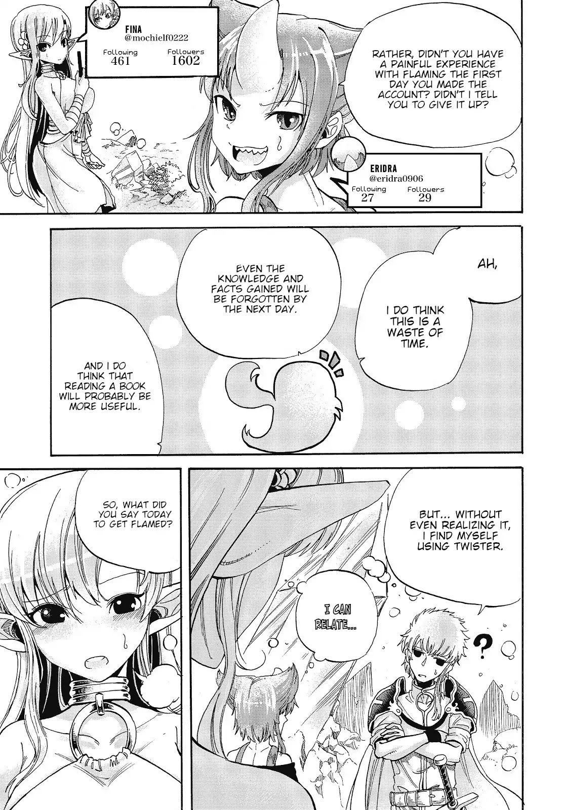 The Strongest Holy Knight in a Different World Is Too Much of a Noob, He Got in a Troll Fight Today Too~I Don't Follow You and You Don’t Follow Me, but Please Excuse Me.~ Chapter 2 page 3 - Chapter 2