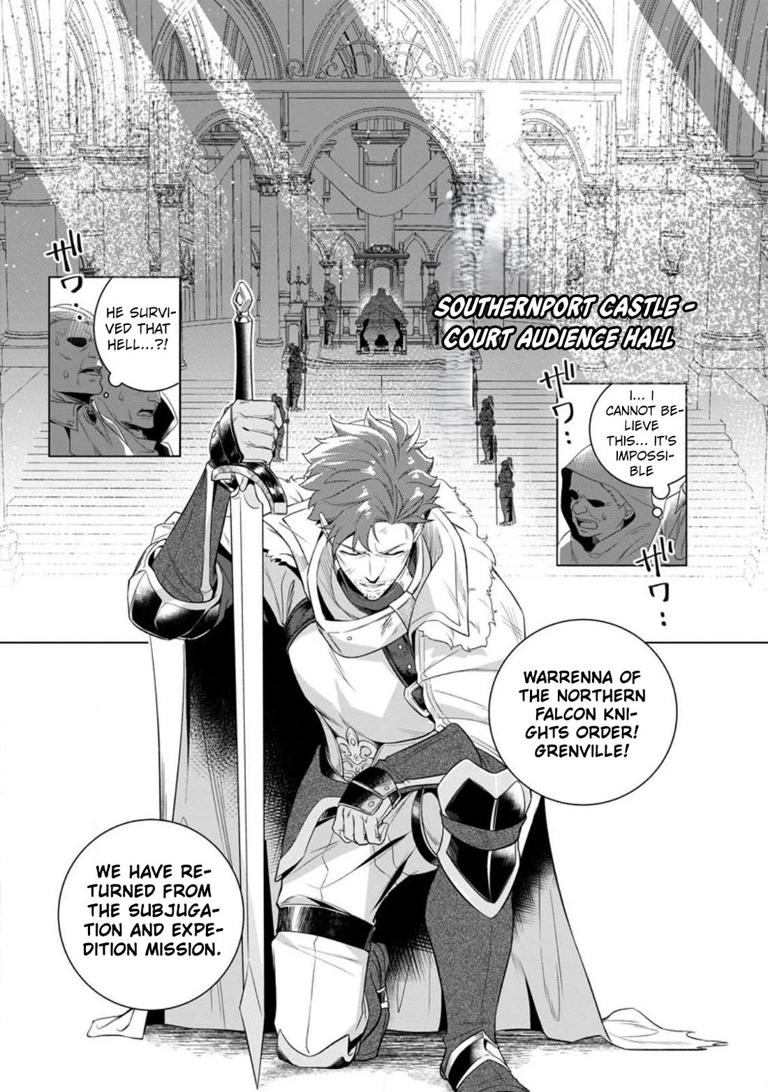 The Strongest Old Knight Commander is Celebrated as a Hero in the Countryside After Being Cheated on and Exiled Chapter 1 page 14 - Chapter 1