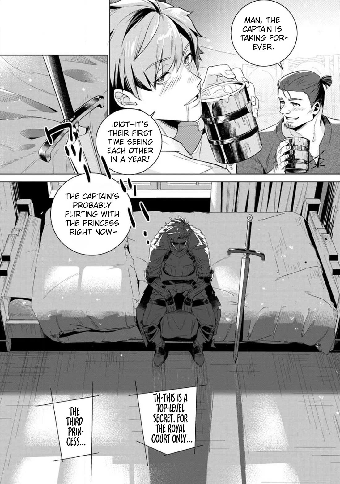 The Strongest Old Knight Commander is Celebrated as a Hero in the Countryside After Being Cheated on and Exiled Chapter 1 page 21 - Chapter 1