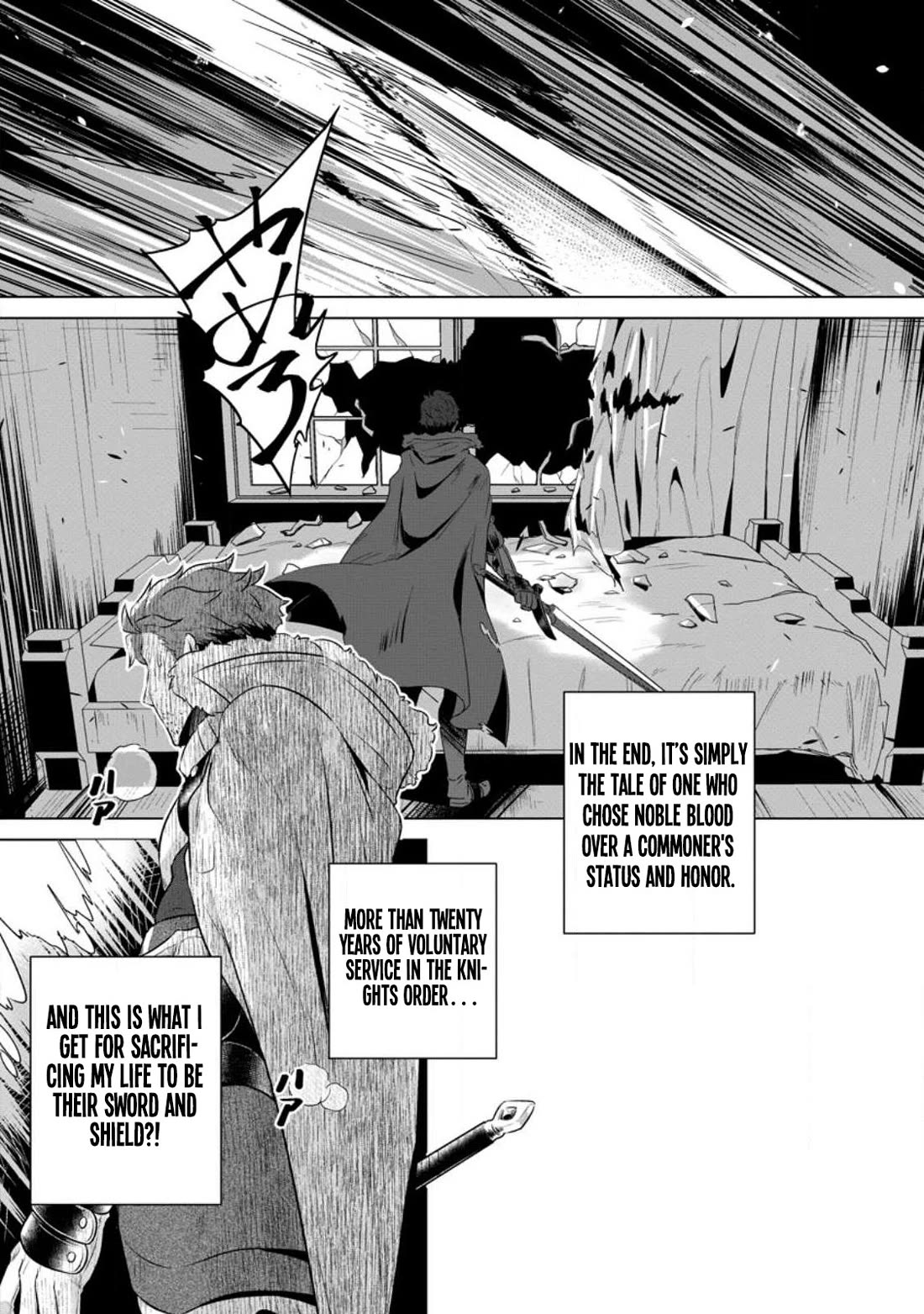 The Strongest Old Knight Commander is Celebrated as a Hero in the Countryside After Being Cheated on and Exiled Chapter 1 page 24 - Chapter 1