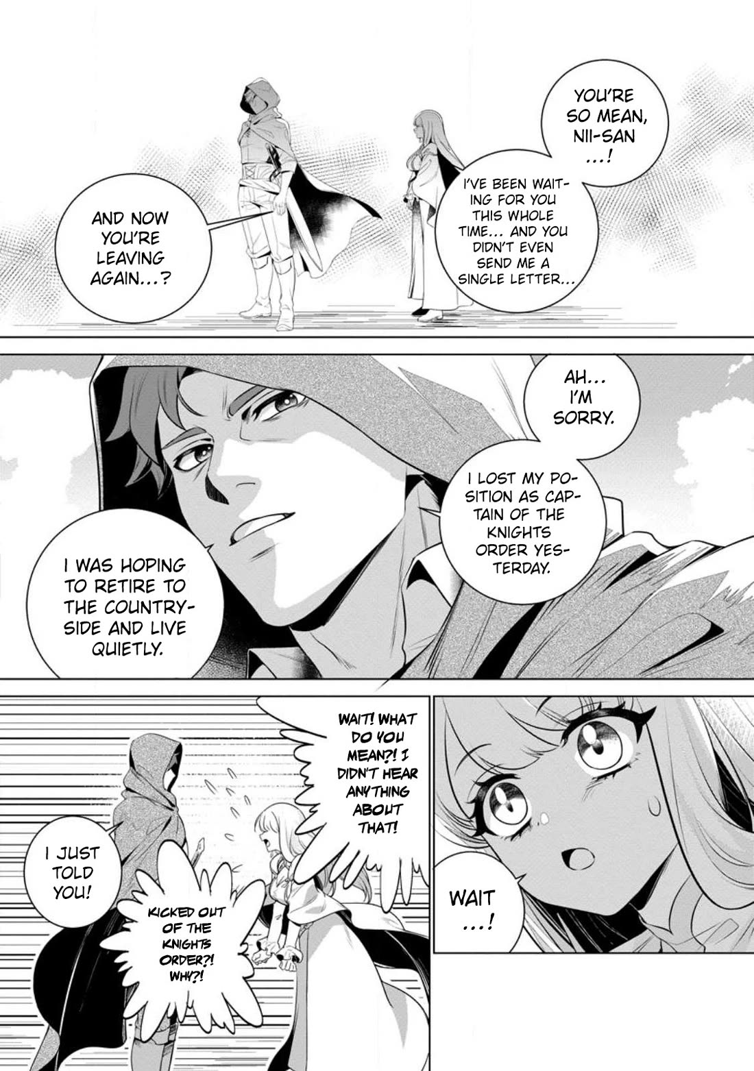 The Strongest Old Knight Commander is Celebrated as a Hero in the Countryside After Being Cheated on and Exiled Chapter 1 page 28 - Chapter 1
