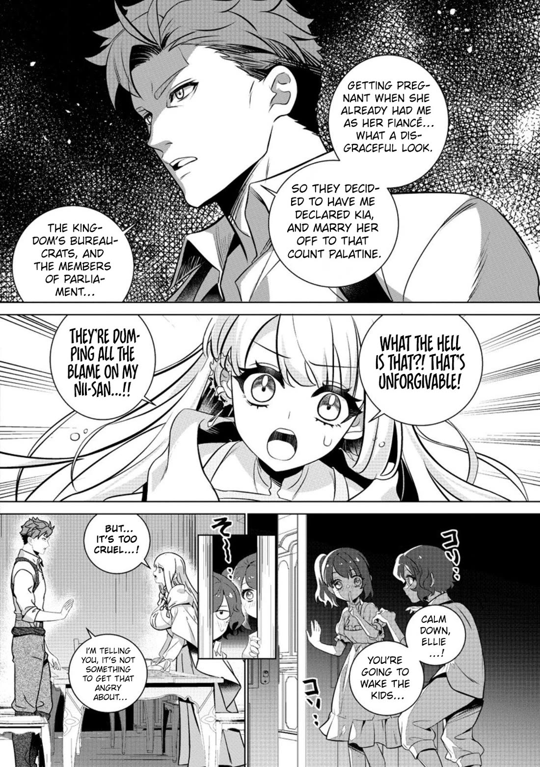 The Strongest Old Knight Commander is Celebrated as a Hero in the Countryside After Being Cheated on and Exiled Chapter 2 page 22 - Chapter 2
