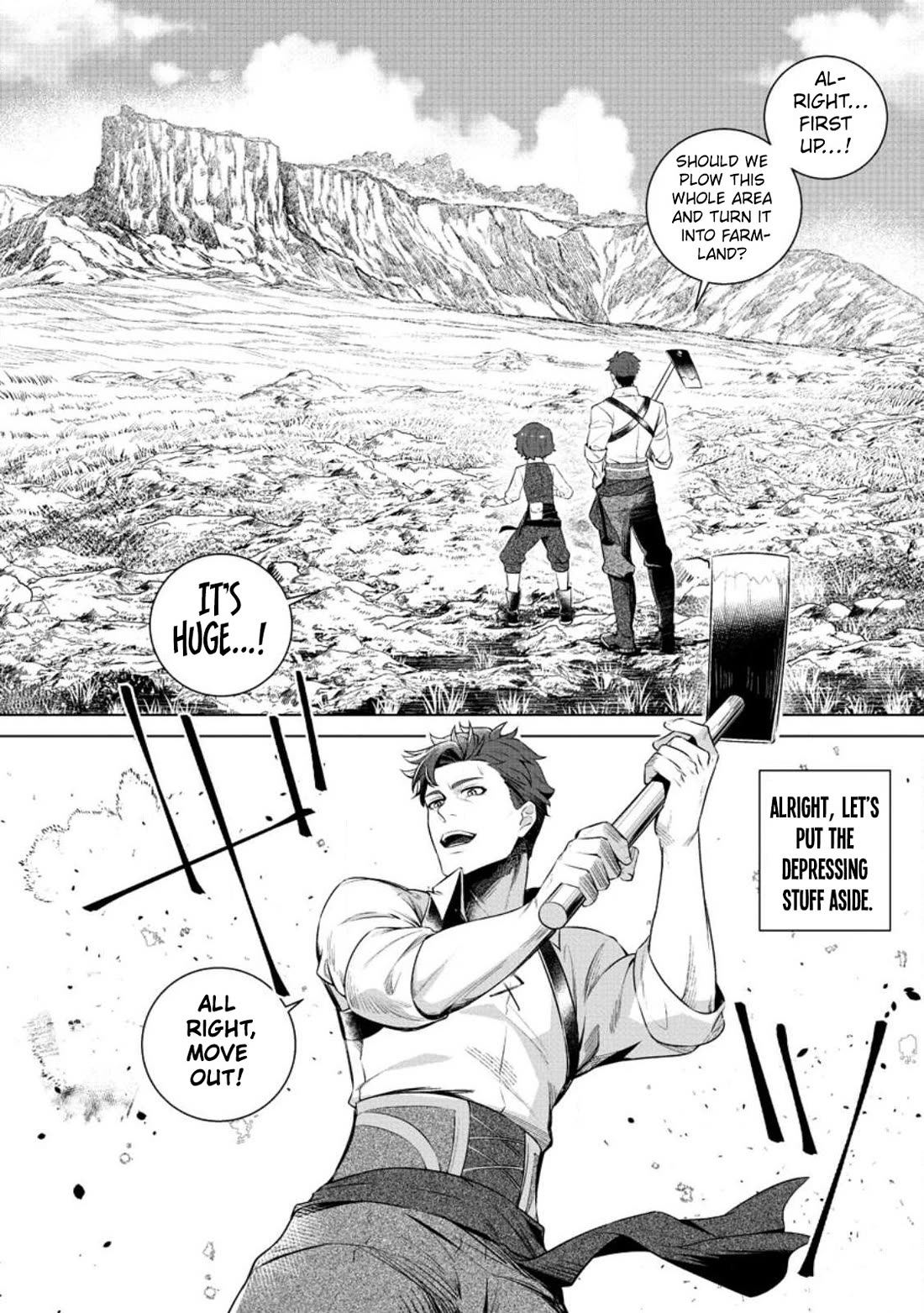 The Strongest Old Knight Commander is Celebrated as a Hero in the Countryside After Being Cheated on and Exiled Chapter 2 page 5 - Chapter 2