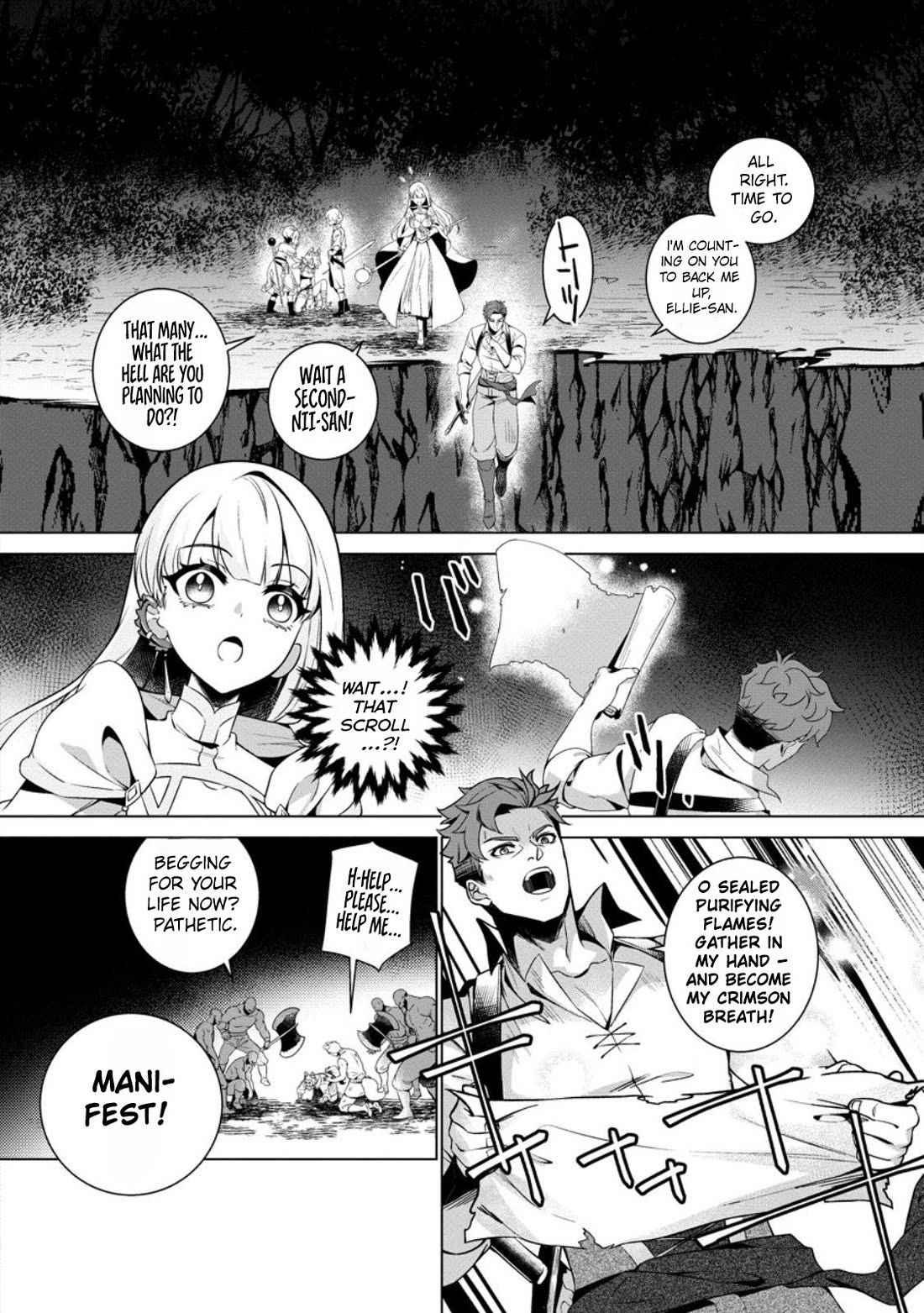 The Strongest Old Knight Commander is Celebrated as a Hero in the Countryside After Being Cheated on and Exiled Chapter 3 page 12 - Chapter 3