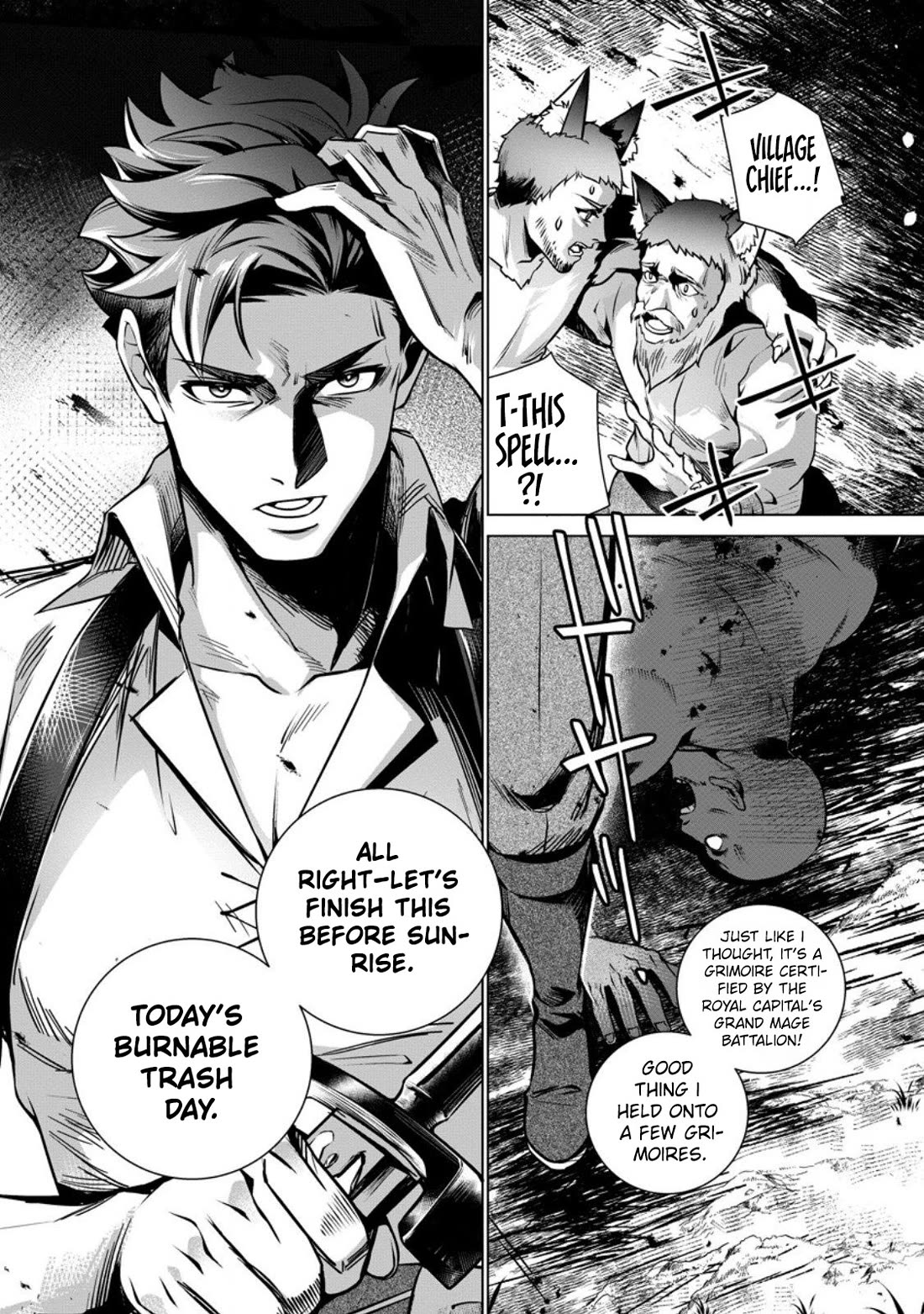 The Strongest Old Knight Commander is Celebrated as a Hero in the Countryside After Being Cheated on and Exiled Chapter 3 page 15 - Chapter 3