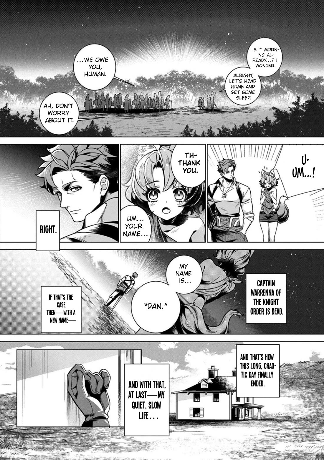 The Strongest Old Knight Commander is Celebrated as a Hero in the Countryside After Being Cheated on and Exiled Chapter 3 page 33 - Chapter 3