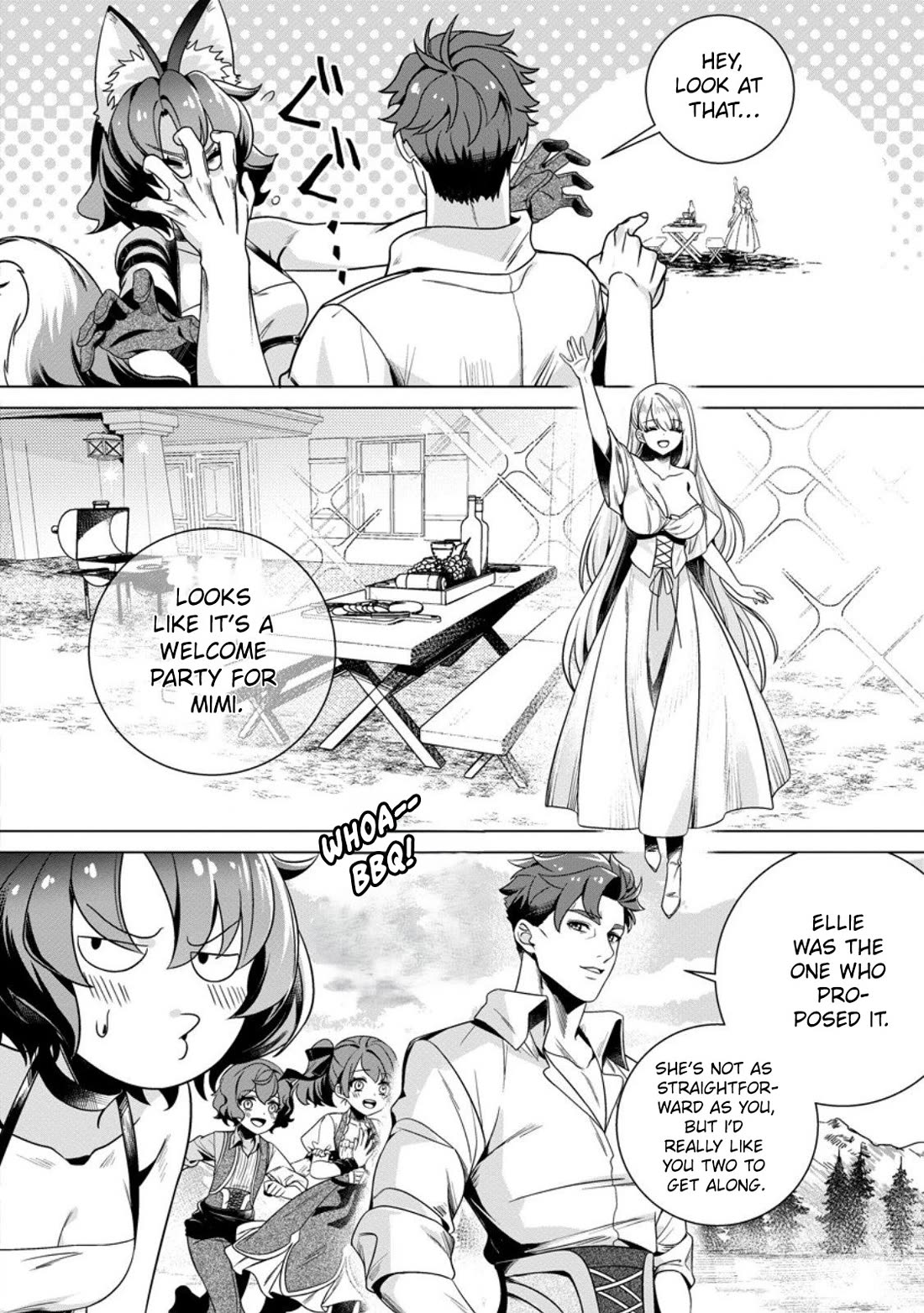 The Strongest Old Knight Commander is Celebrated as a Hero in the Countryside After Being Cheated on and Exiled Chapter 4 page 10 - Chapter 4