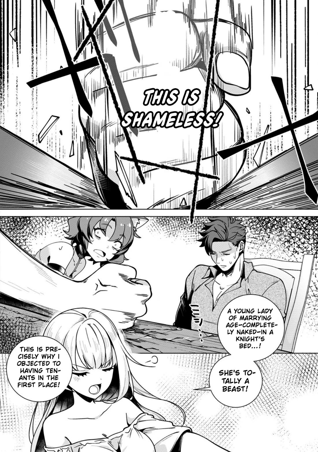 The Strongest Old Knight Commander is Celebrated as a Hero in the Countryside After Being Cheated on and Exiled Chapter 4 page 4 - Chapter 4