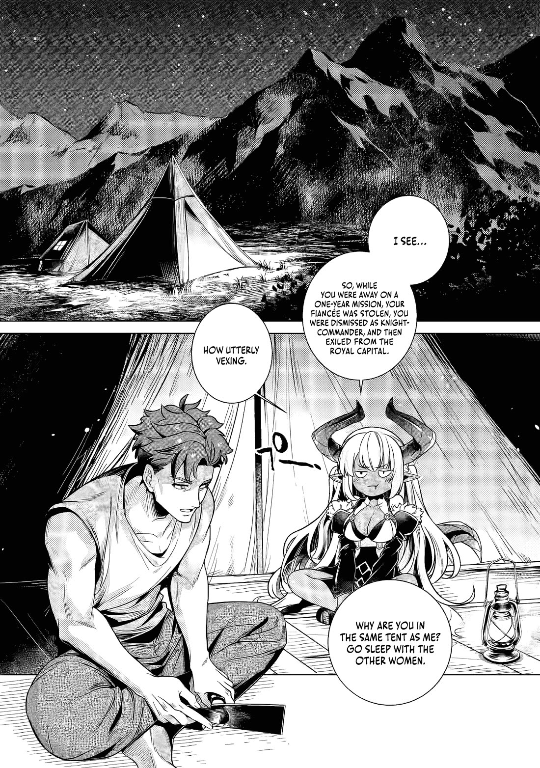 The Strongest Old Knight Commander is Celebrated as a Hero in the Countryside After Being Cheated on and Exiled Chapter 5 page 12 - Chapter 5