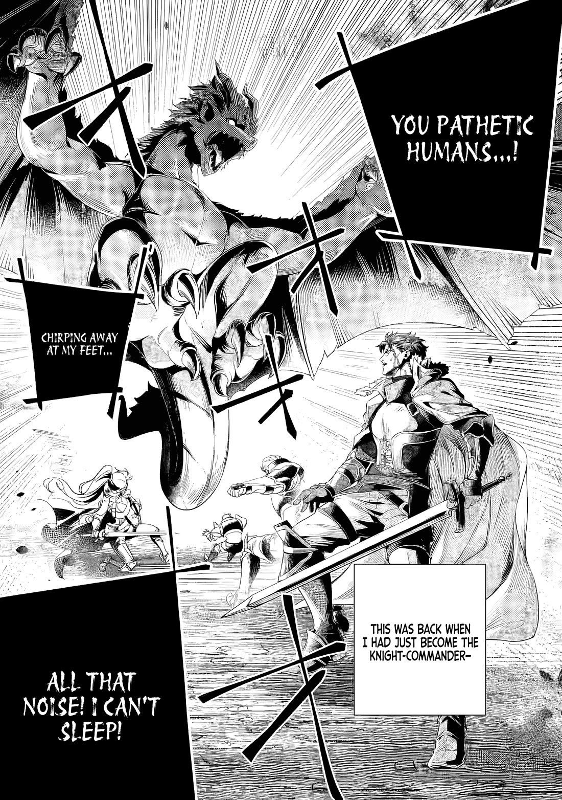 The Strongest Old Knight Commander is Celebrated as a Hero in the Countryside After Being Cheated on and Exiled Chapter 5 page 3 - Chapter 5