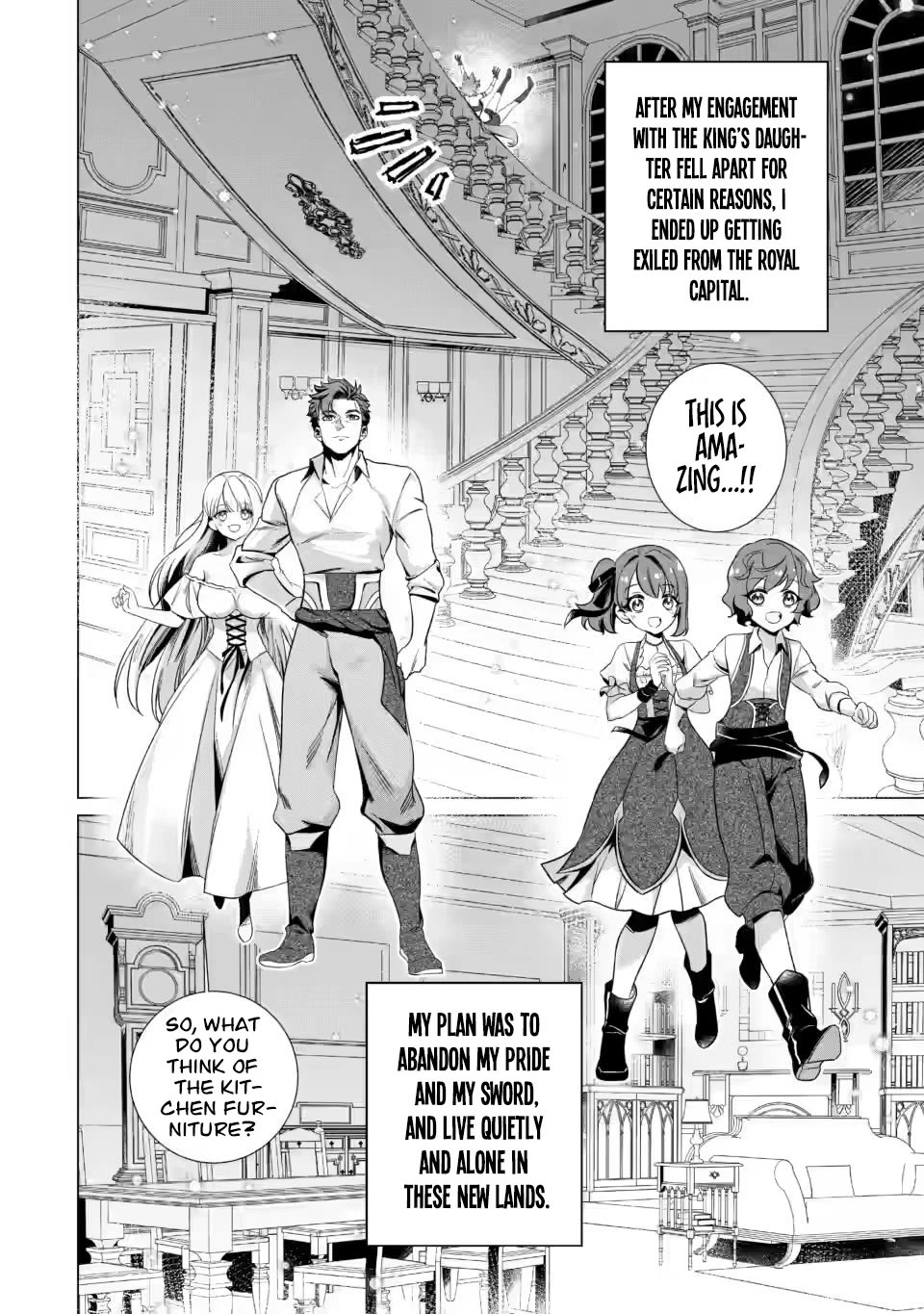 The Strongest Old Knight Commander is Celebrated as a Hero in the Countryside After Being Cheated on and Exiled Chapter 6.1 page 6 - Chapter 6.1