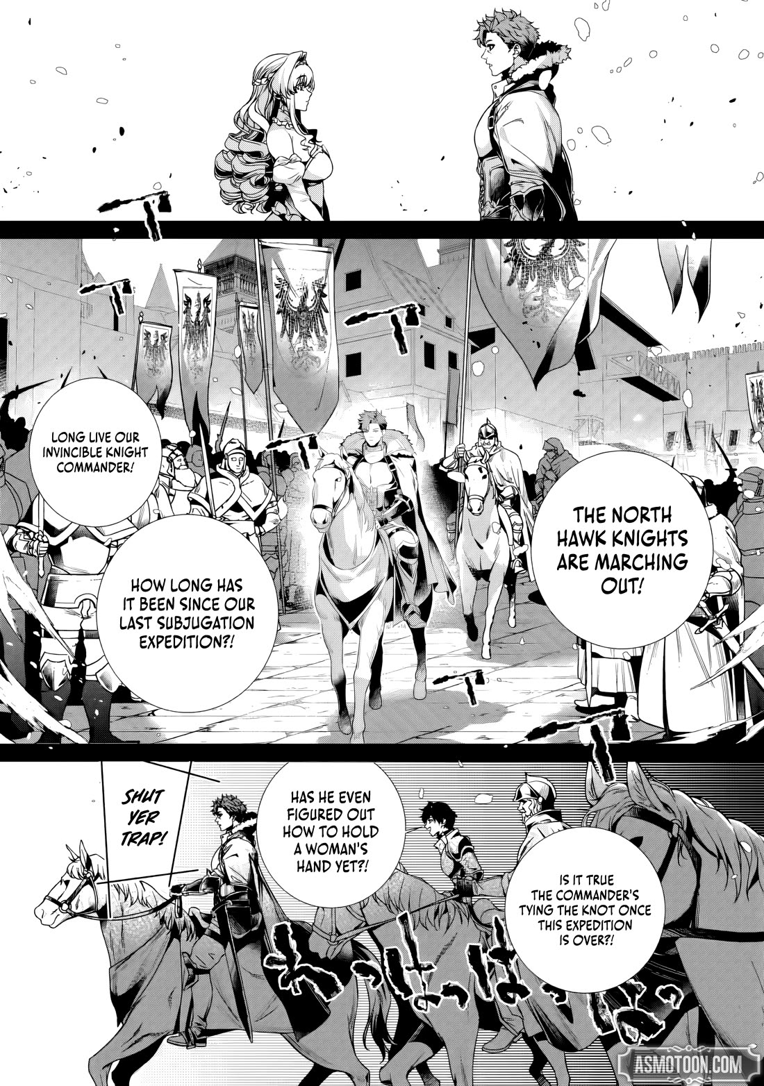 The Strongest Old Knight Commander is Celebrated as a Hero in the Countryside After Being Cheated on and Exiled Chapter 8 page 25 - Chapter 8