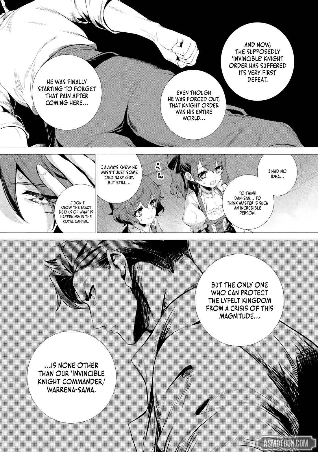 The Strongest Old Knight Commander is Celebrated as a Hero in the Countryside After Being Cheated on and Exiled Chapter 9 page 6 - Chapter 9