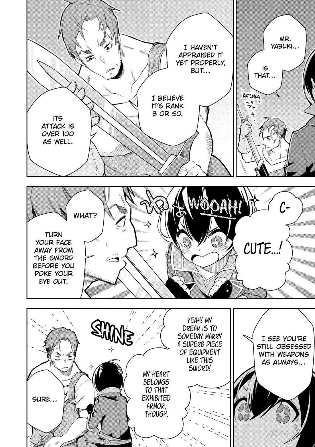 The Strongest Swordsman Has Zero Equipment Slots, but He Can Equip up to 9999 Items if It’s (Cute) Cursed Equipment Chapter 1 page 13 - Chapter 1