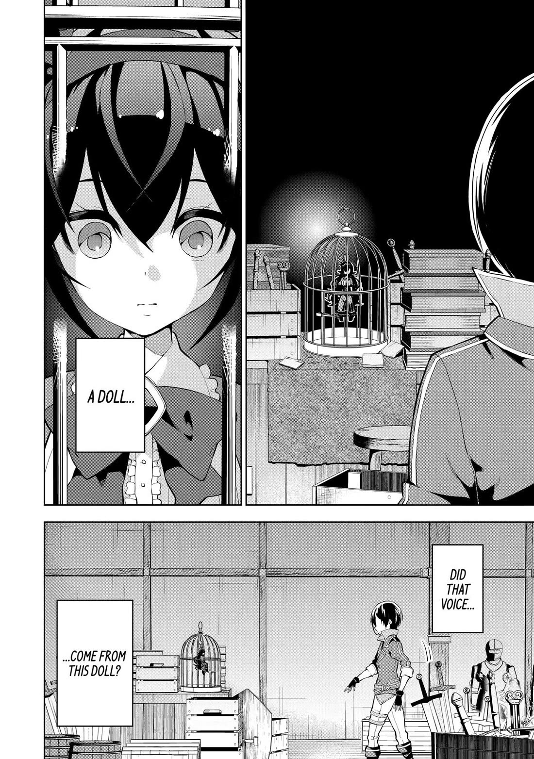 The Strongest Swordsman Has Zero Equipment Slots, but He Can Equip up to 9999 Items if It’s (Cute) Cursed Equipment Chapter 1 page 15 - Chapter 1