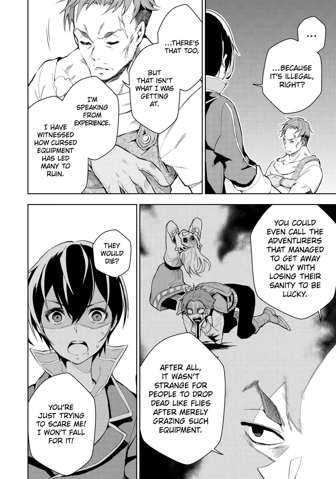 The Strongest Swordsman Has Zero Equipment Slots, but He Can Equip up to 9999 Items if It’s (Cute) Cursed Equipment Chapter 1 page 19 - Chapter 1