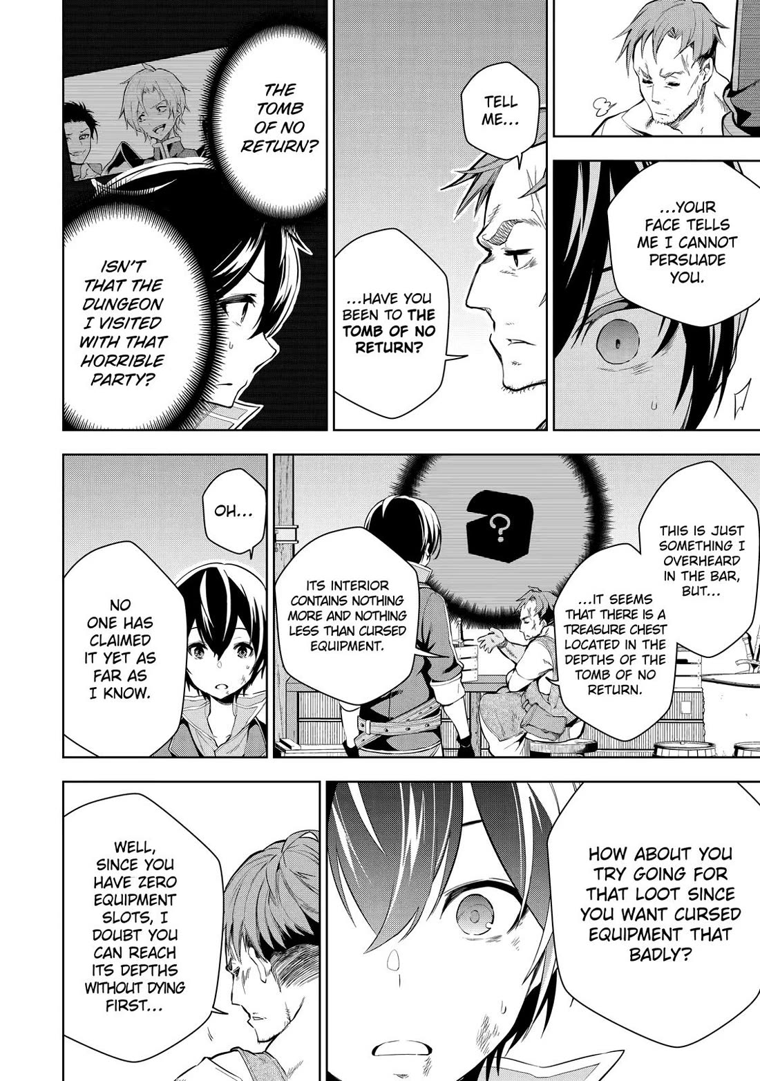 The Strongest Swordsman Has Zero Equipment Slots, but He Can Equip up to 9999 Items if It’s (Cute) Cursed Equipment Chapter 1 page 21 - Chapter 1