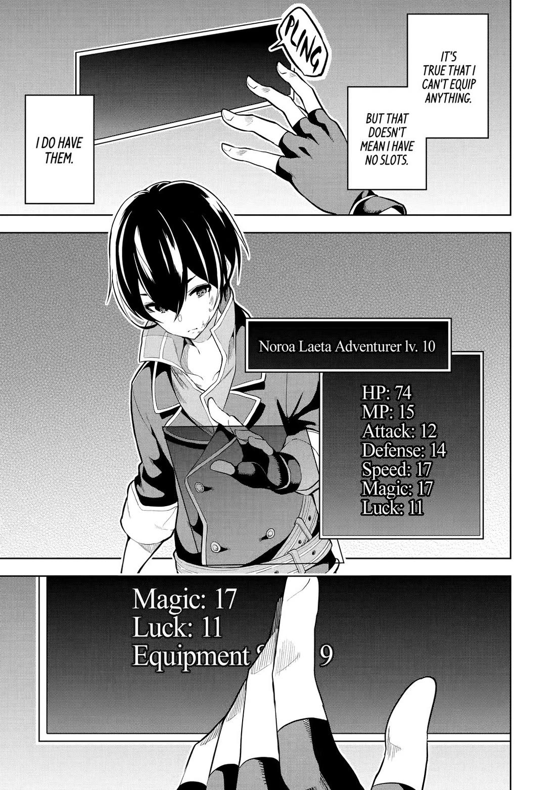 The Strongest Swordsman Has Zero Equipment Slots, but He Can Equip up to 9999 Items if It’s (Cute) Cursed Equipment Chapter 1 page 24 - Chapter 1