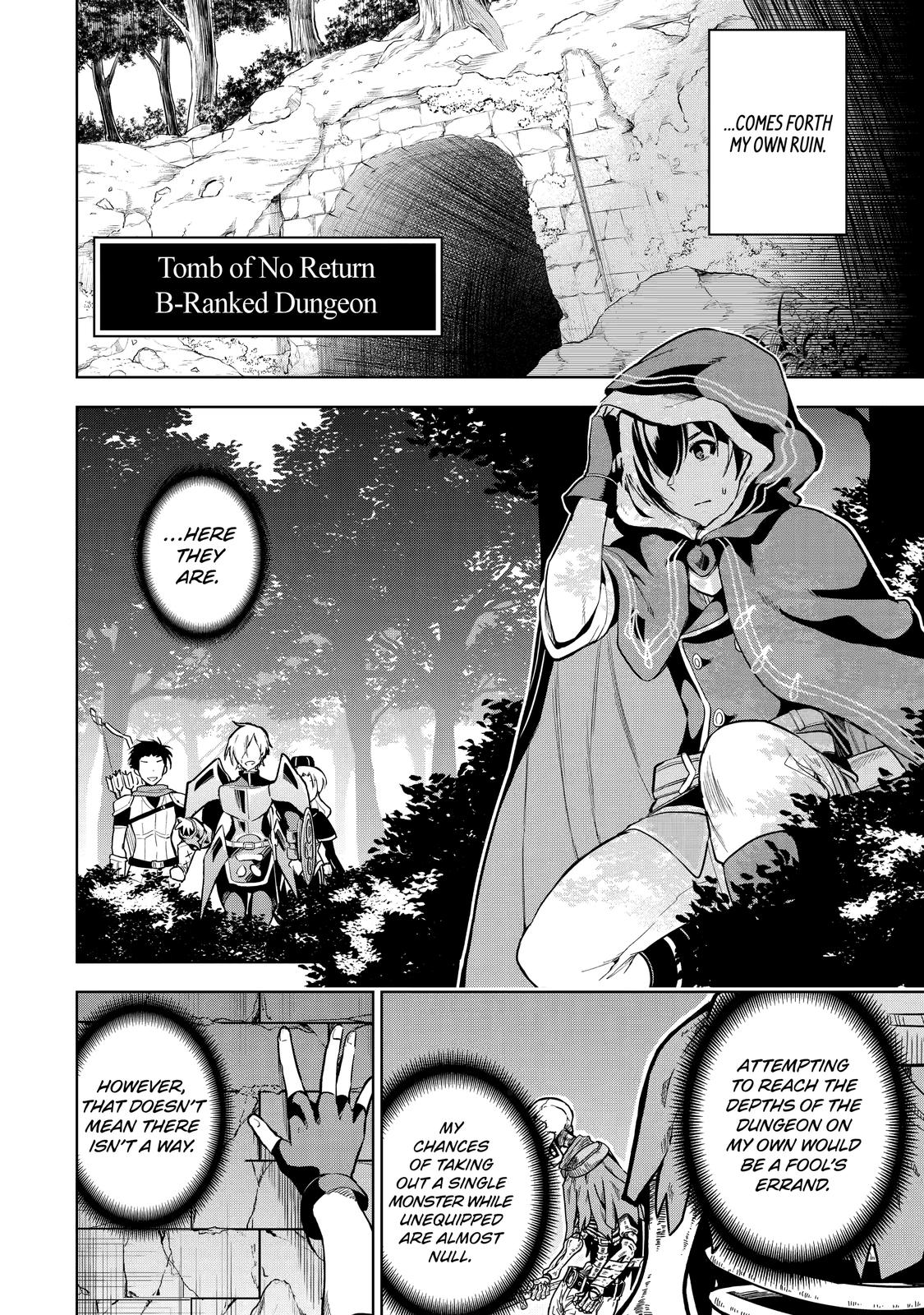 The Strongest Swordsman Has Zero Equipment Slots, but He Can Equip up to 9999 Items if It’s (Cute) Cursed Equipment Chapter 1 page 29 - Chapter 1