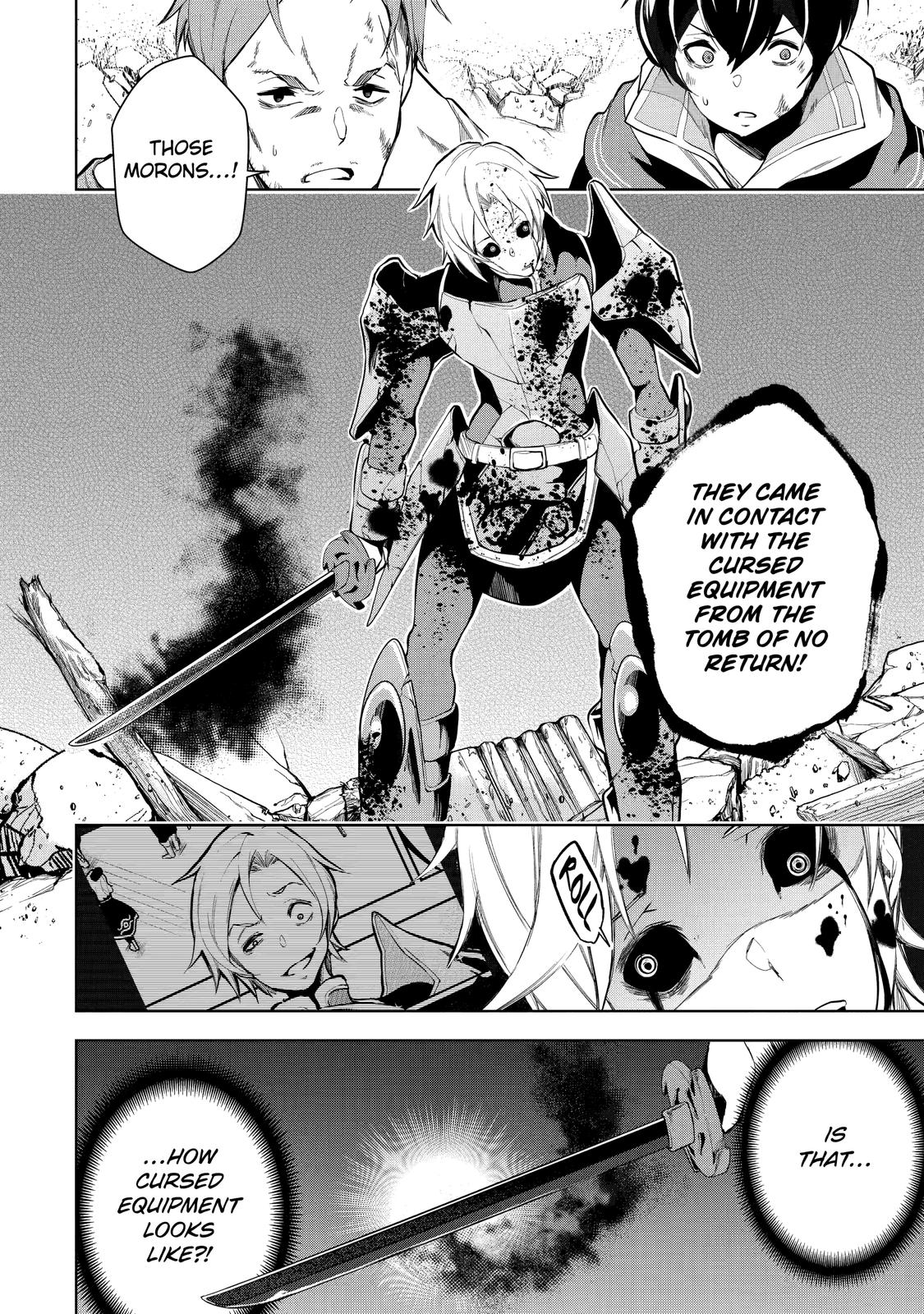 The Strongest Swordsman Has Zero Equipment Slots, but He Can Equip up to 9999 Items if It’s (Cute) Cursed Equipment Chapter 1 page 39 - Chapter 1
