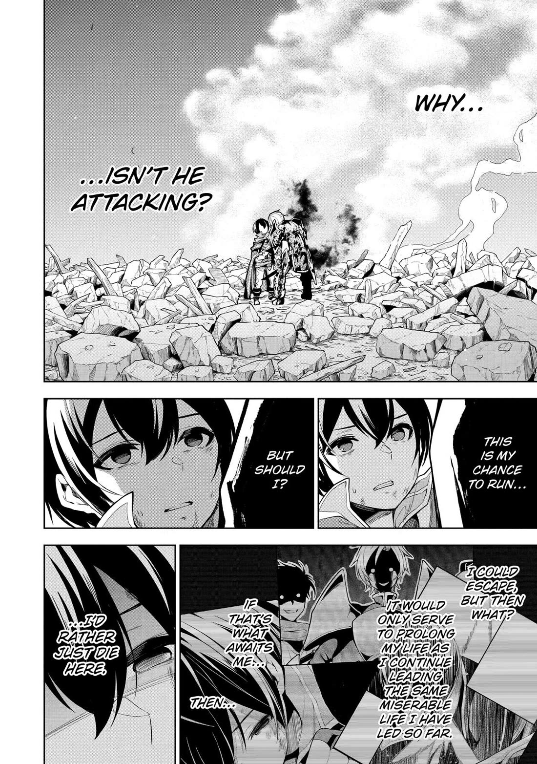 The Strongest Swordsman Has Zero Equipment Slots, but He Can Equip up to 9999 Items if It’s (Cute) Cursed Equipment Chapter 1 page 43 - Chapter 1