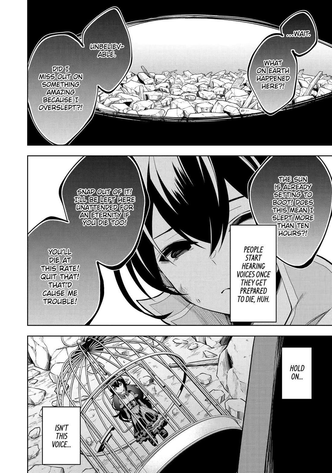 The Strongest Swordsman Has Zero Equipment Slots, but He Can Equip up to 9999 Items if It’s (Cute) Cursed Equipment Chapter 1 page 45 - Chapter 1