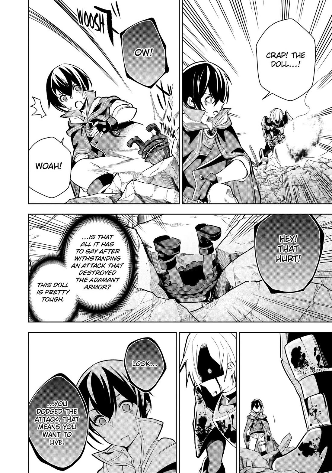 The Strongest Swordsman Has Zero Equipment Slots, but He Can Equip up to 9999 Items if It’s (Cute) Cursed Equipment Chapter 1 page 49 - Chapter 1