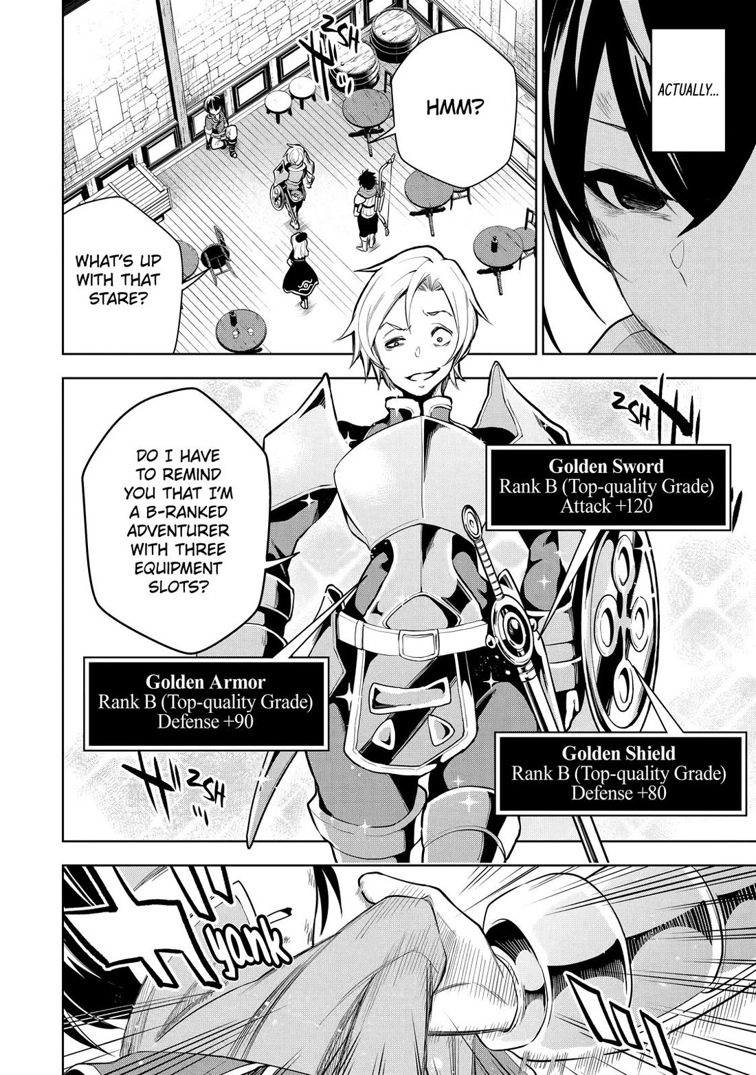 The Strongest Swordsman Has Zero Equipment Slots, but He Can Equip up to 9999 Items if It’s (Cute) Cursed Equipment Chapter 1 page 5 - Chapter 1