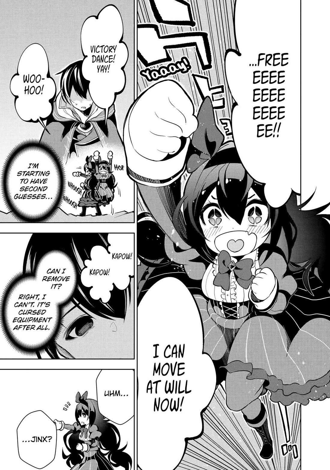 The Strongest Swordsman Has Zero Equipment Slots, but He Can Equip up to 9999 Items if It’s (Cute) Cursed Equipment Chapter 1 page 54 - Chapter 1