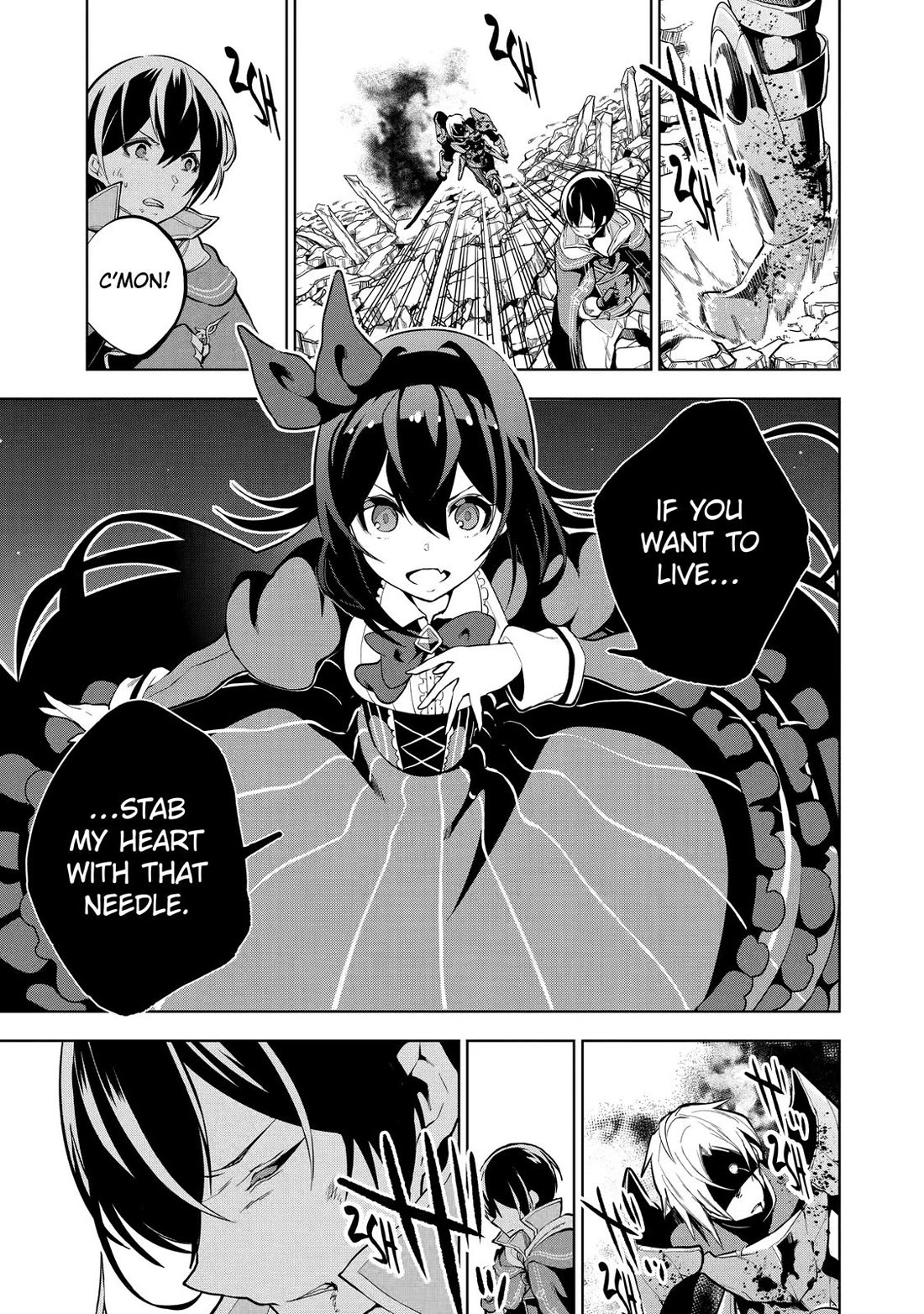 The Strongest Swordsman Has Zero Equipment Slots, but He Can Equip up to 9999 Items if It’s (Cute) Cursed Equipment Chapter 1 page 58 - Chapter 1