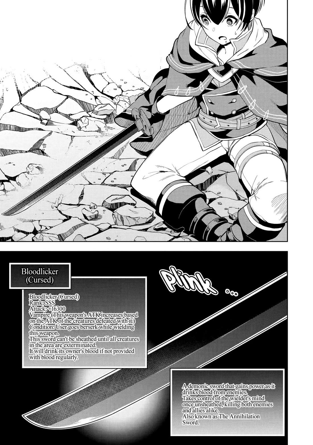 The Strongest Swordsman Has Zero Equipment Slots, but He Can Equip up to 9999 Items if It’s (Cute) Cursed Equipment Chapter 1 page 63 - Chapter 1
