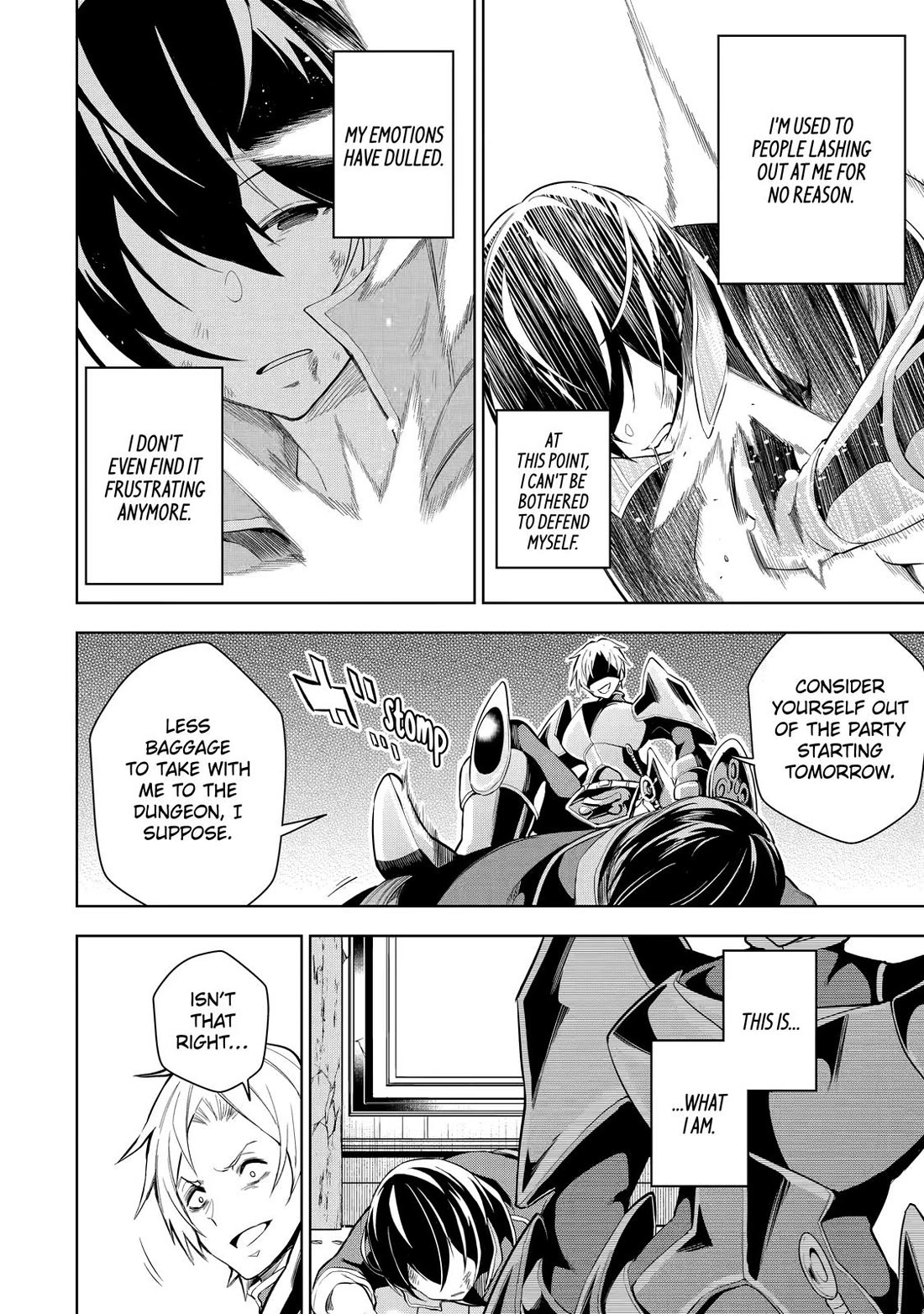 The Strongest Swordsman Has Zero Equipment Slots, but He Can Equip up to 9999 Items if It’s (Cute) Cursed Equipment Chapter 1 page 7 - Chapter 1
