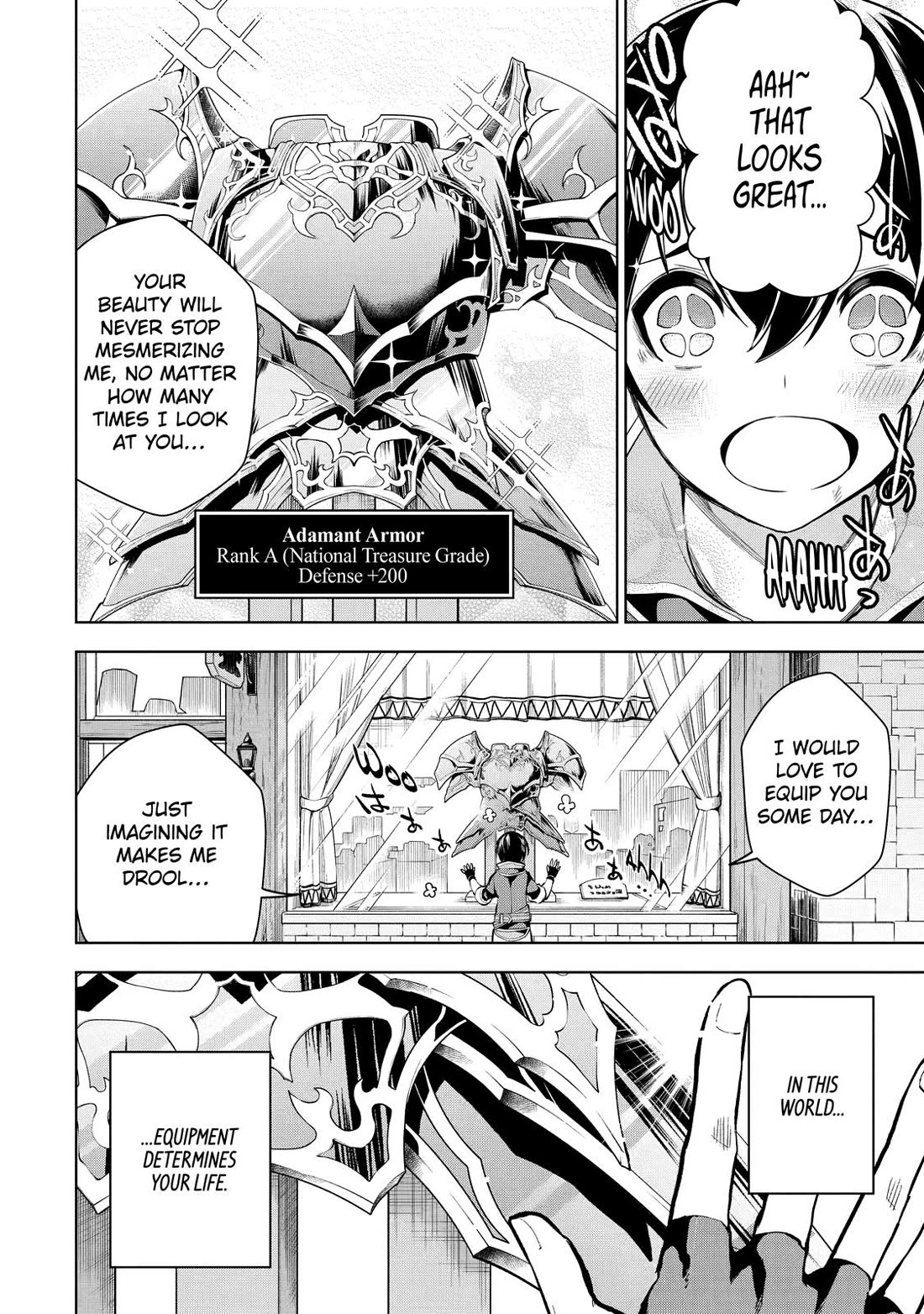 The Strongest Swordsman Has Zero Equipment Slots, but He Can Equip up to 9999 Items if It’s (Cute) Cursed Equipment Chapter 1 page 9 - Chapter 1